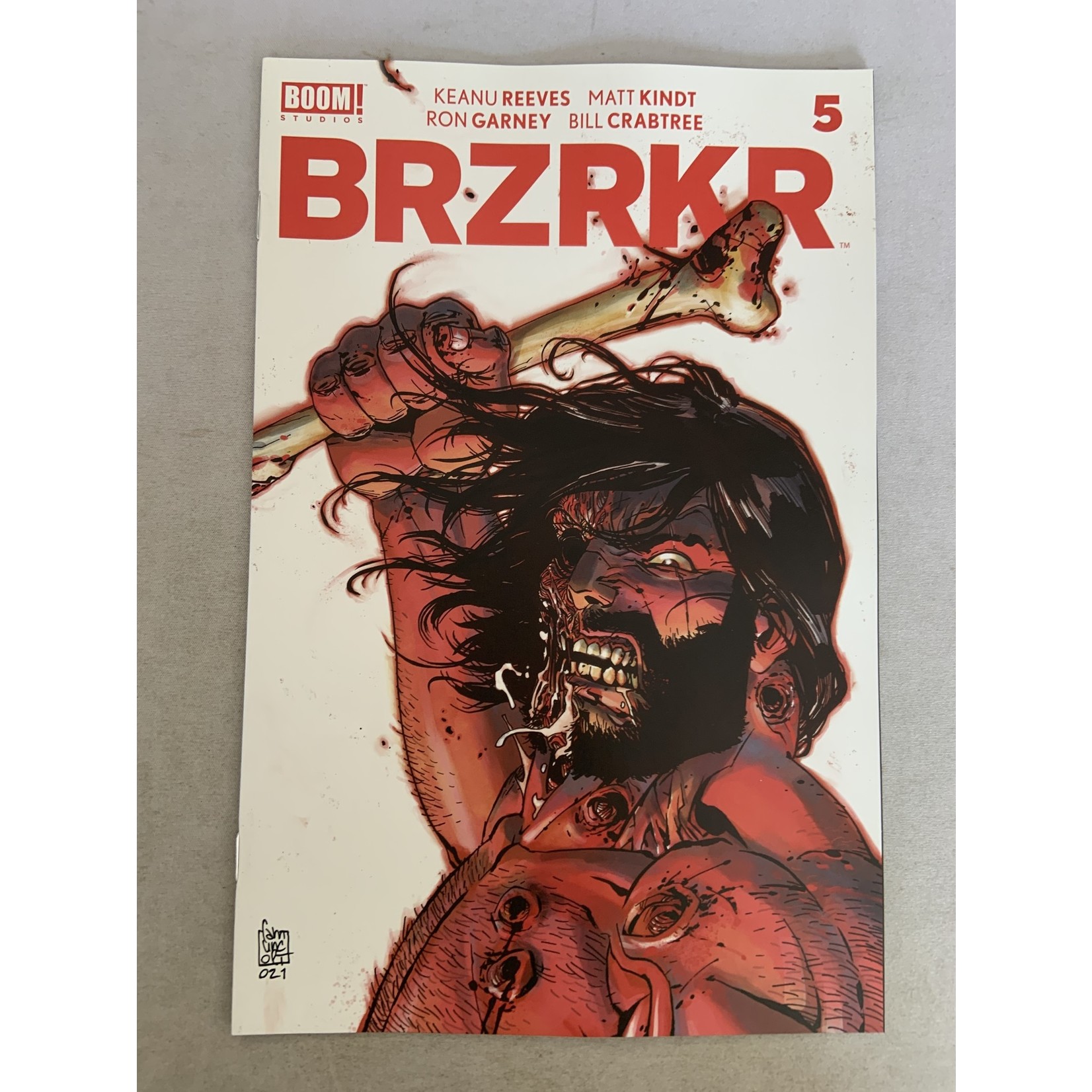 BOOM! STUDIOS Brzrkr (Berzerker) 2021 #5 (Of 12) Cvr B Camuncoli (Mr)