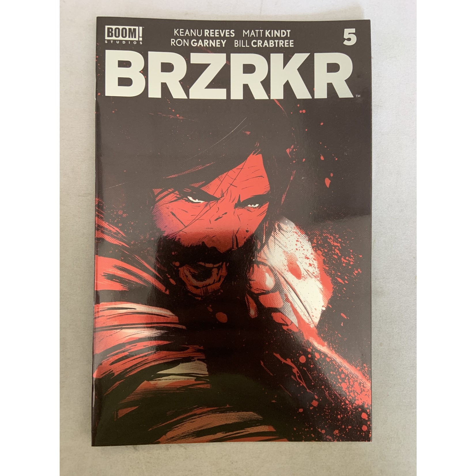 BOOM! STUDIOS Brzrkr (Berzerker) 2021 #5 (Of 12) Cvr C Garbett Foil (Mr) Dmg