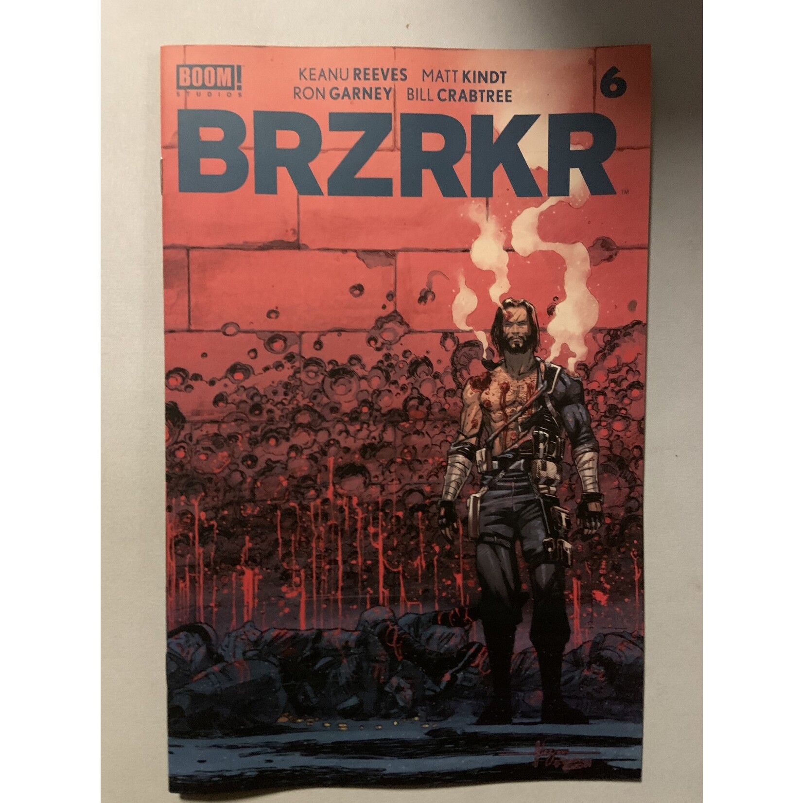 BOOM! STUDIOS Brzrkr (Berzerker) 2021 #6 (Of 12) Cvr B Fernandez (Mr)
