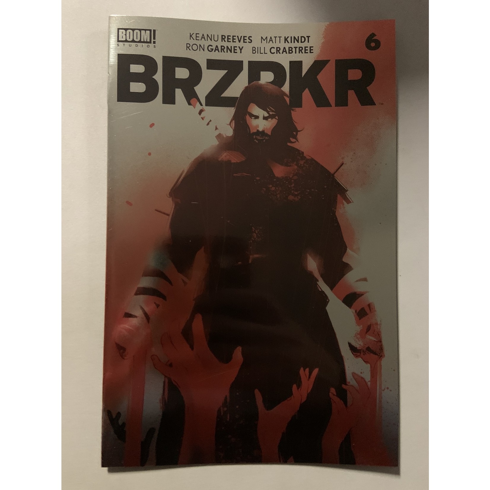 BOOM! STUDIOS Brzrkr (Berzerker) 2021 #6 (Of 12) Cvr C Garbett Foil (Mr)--Damaged