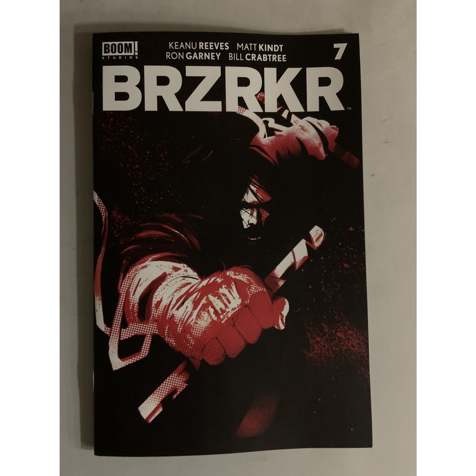 BOOM! STUDIOS Brzrkr (Berzerker) 2021 #7 (Of 12) Cvr A Garbett (Mr)--Damaged