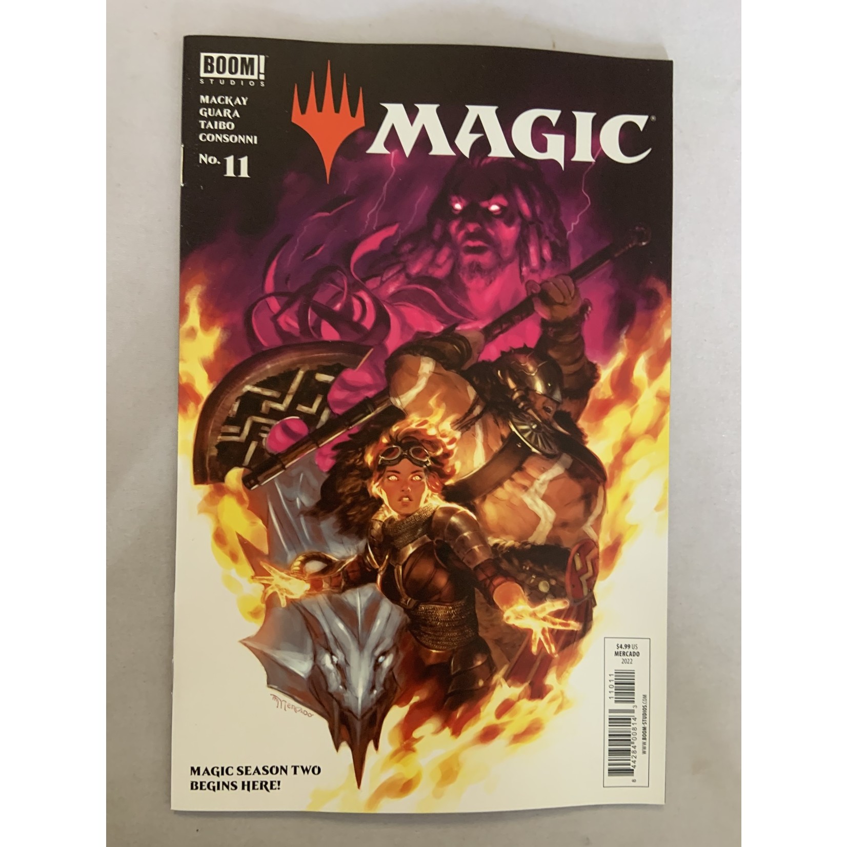 BOOM! STUDIOS Magic The Gathering (Mtg) 2021 #11 Cvr A Mercado