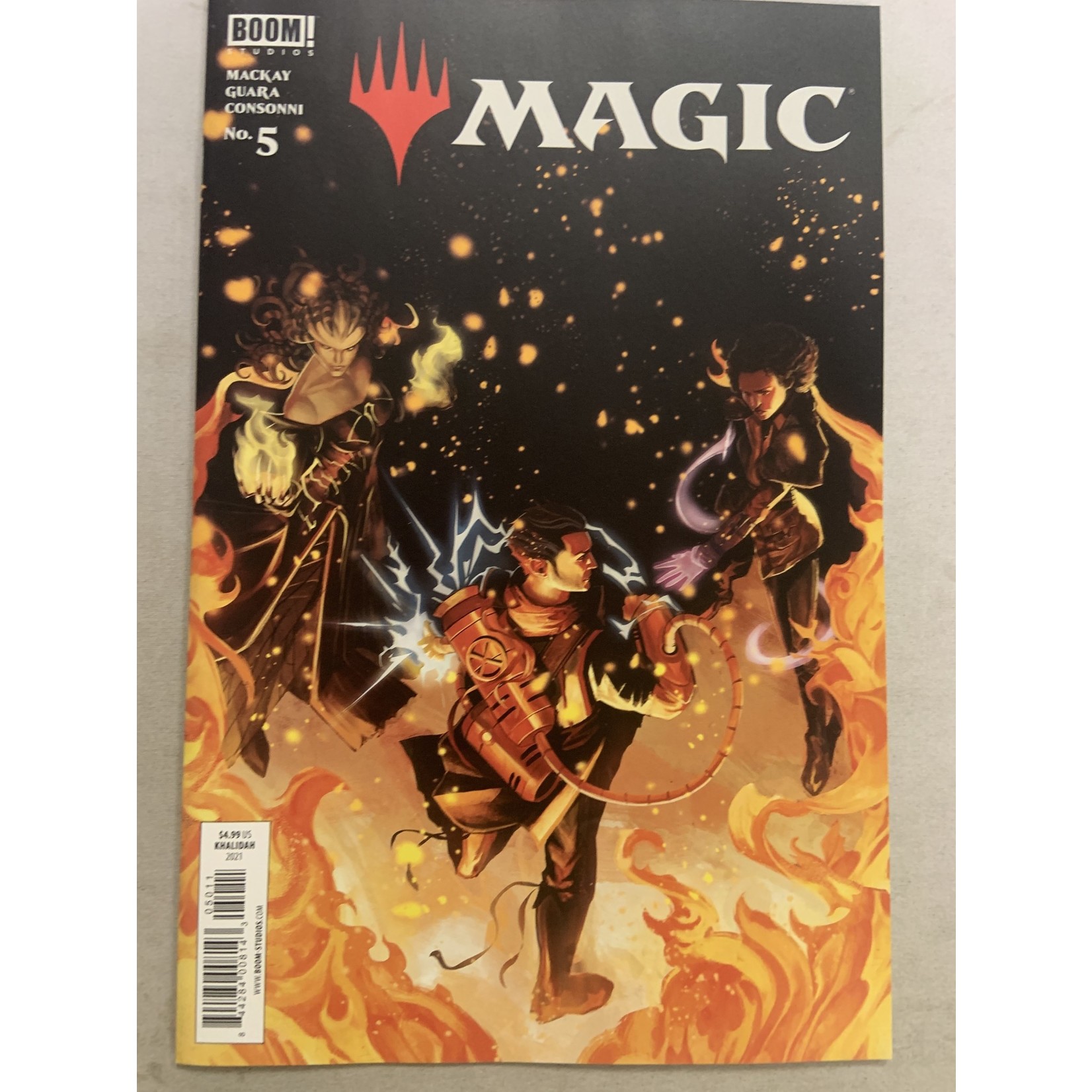 BOOM! STUDIOS Magic The Gathering (Mtg) 2021 #5 Cvr A Khalidah