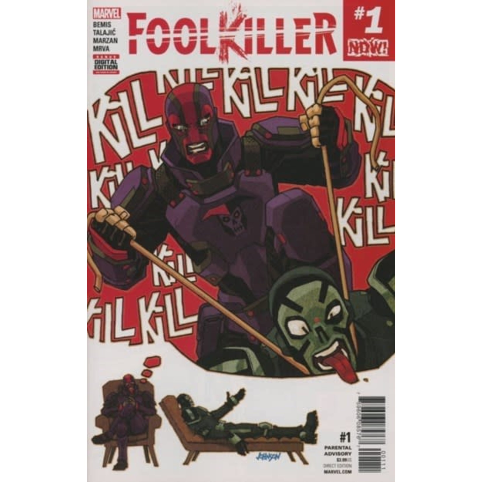 Marvel Comics Foolkiller 2017 #1