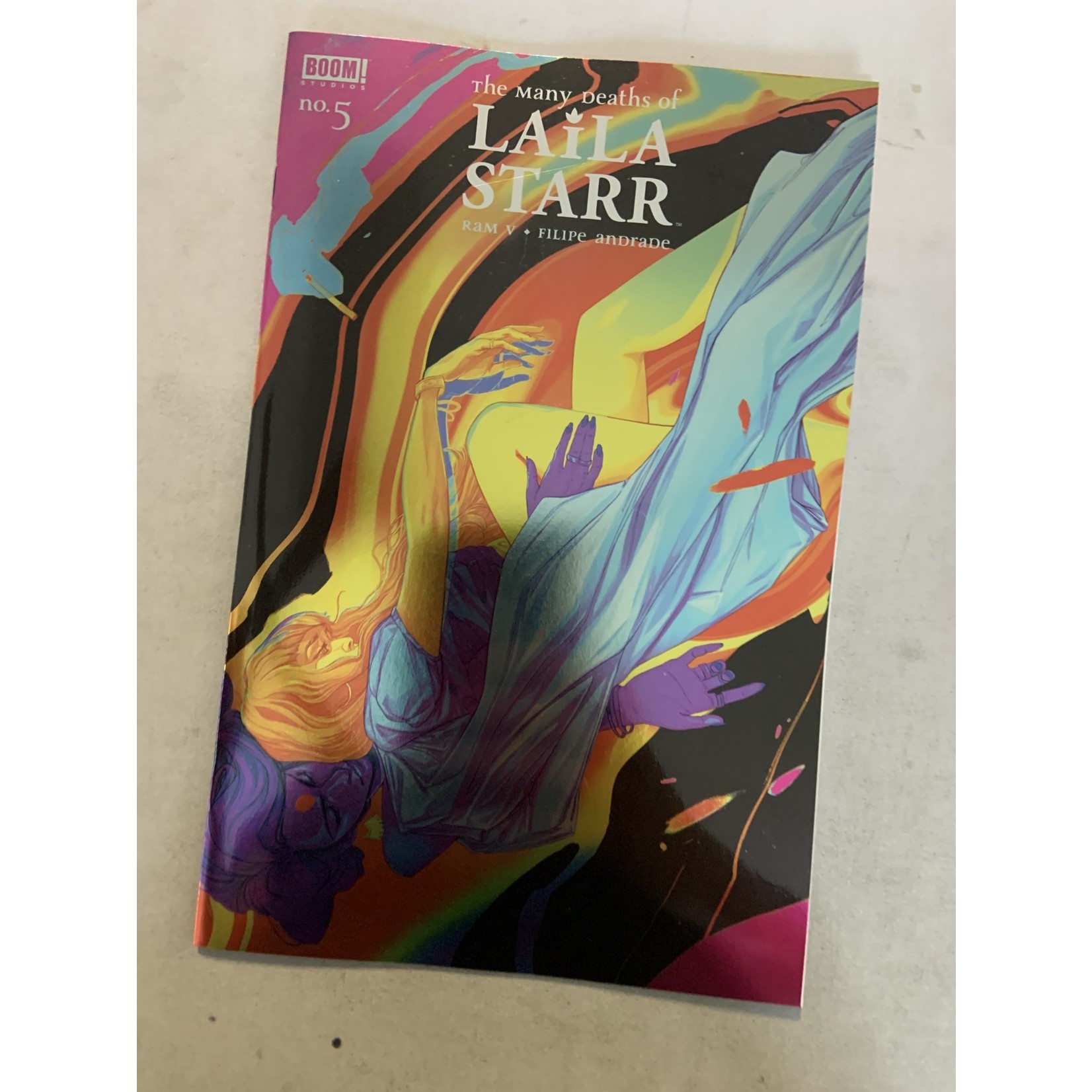 BOOM! STUDIOS Many Deaths Of Laila Starr 2021 #5 (Of 5) Cvr B Malavia Foil