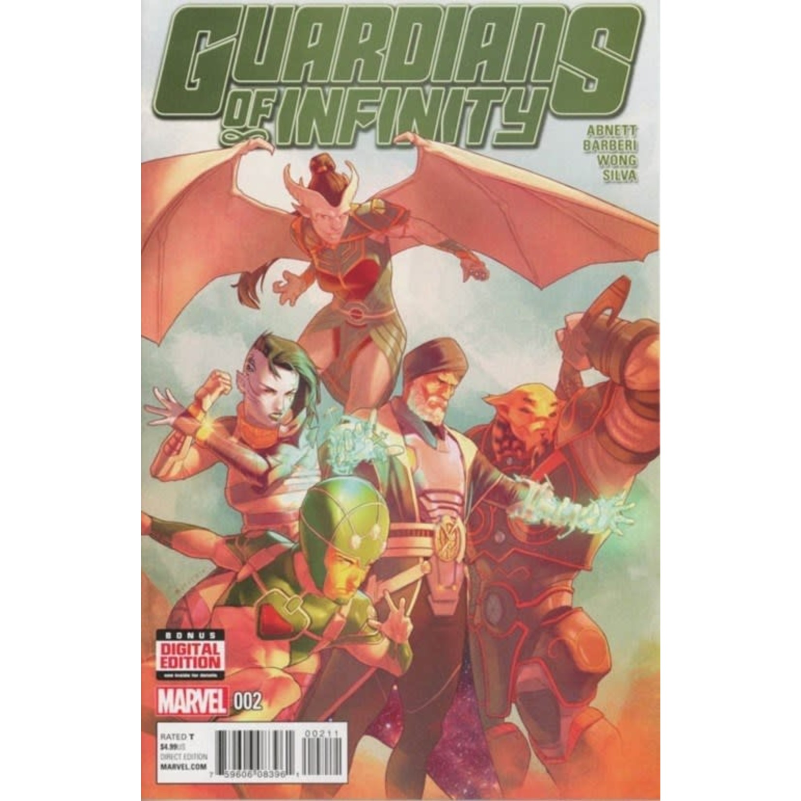 Marvel Comics Guardians of Infinity 2016 #2