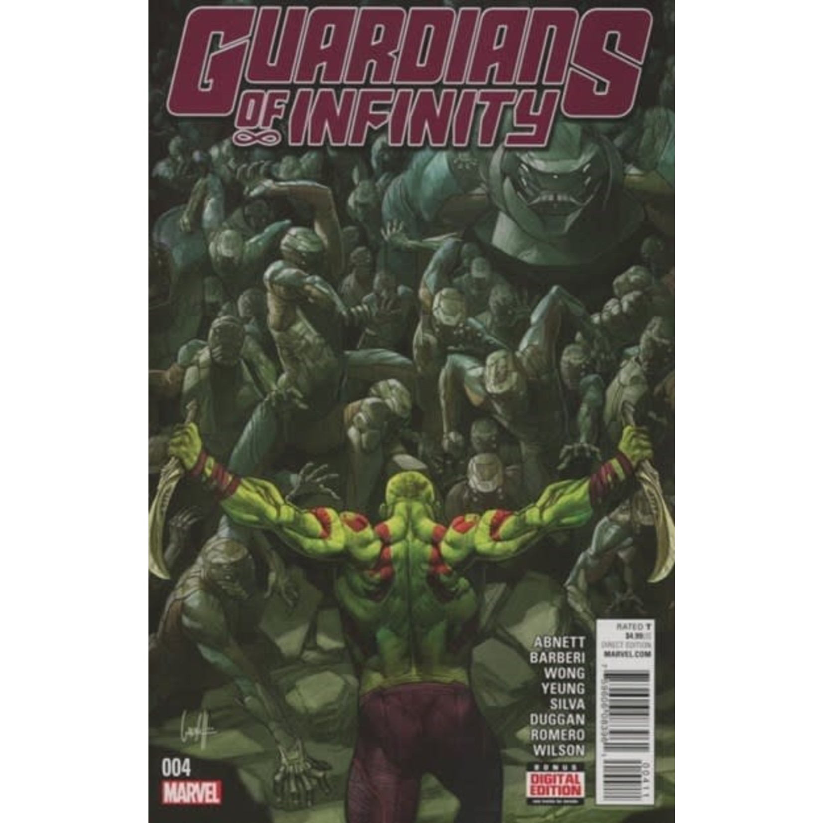 Marvel Comics Guardians of Infinity 2016 #4