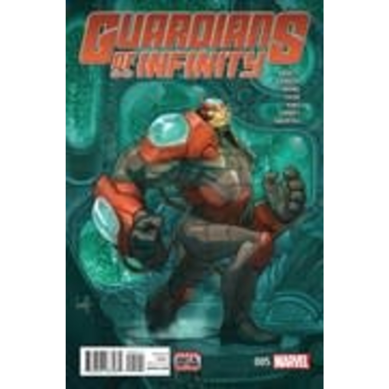 Marvel Comics Guardians of Infinity 2016 #5