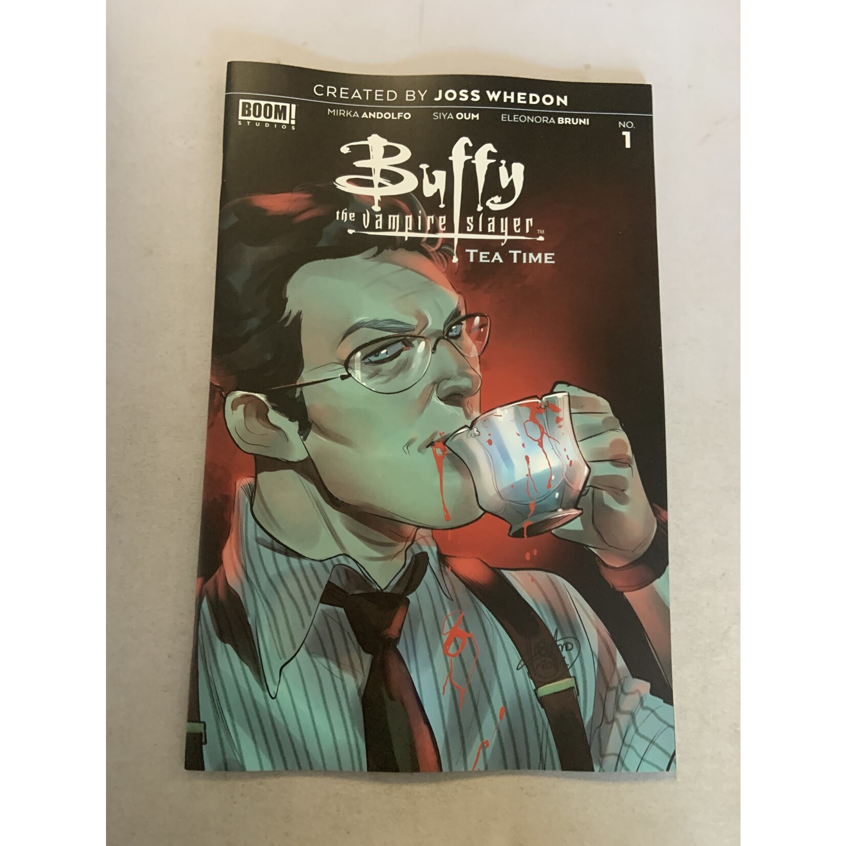 BOOM! STUDIOS Buffy The Vampire Slayer Tea Time 2021 #1 Cvr A Andolfo