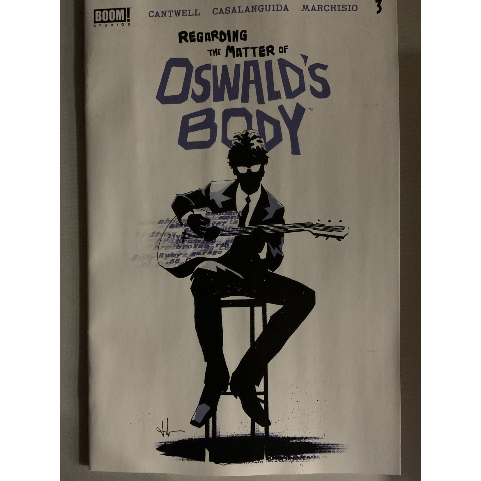 BOOM! STUDIOS Regarding Matter Of Oswalds Body 2021 #3 (Of 5) Cvr A Luca--Scuffed