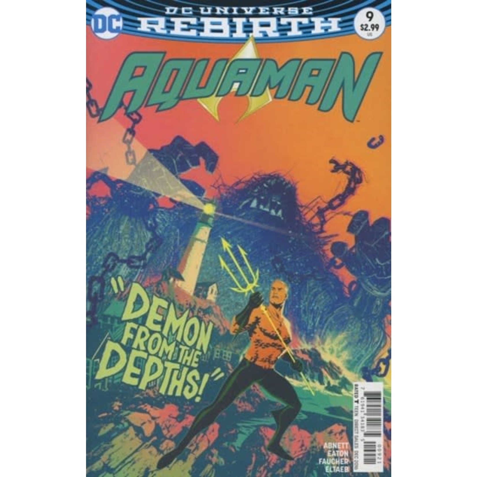 DC Comics Aquaman 2016 #9 CVR B