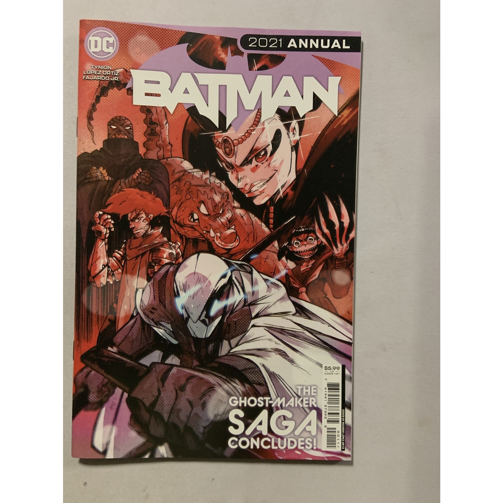DC Comics Batman 2016 Annual 2021