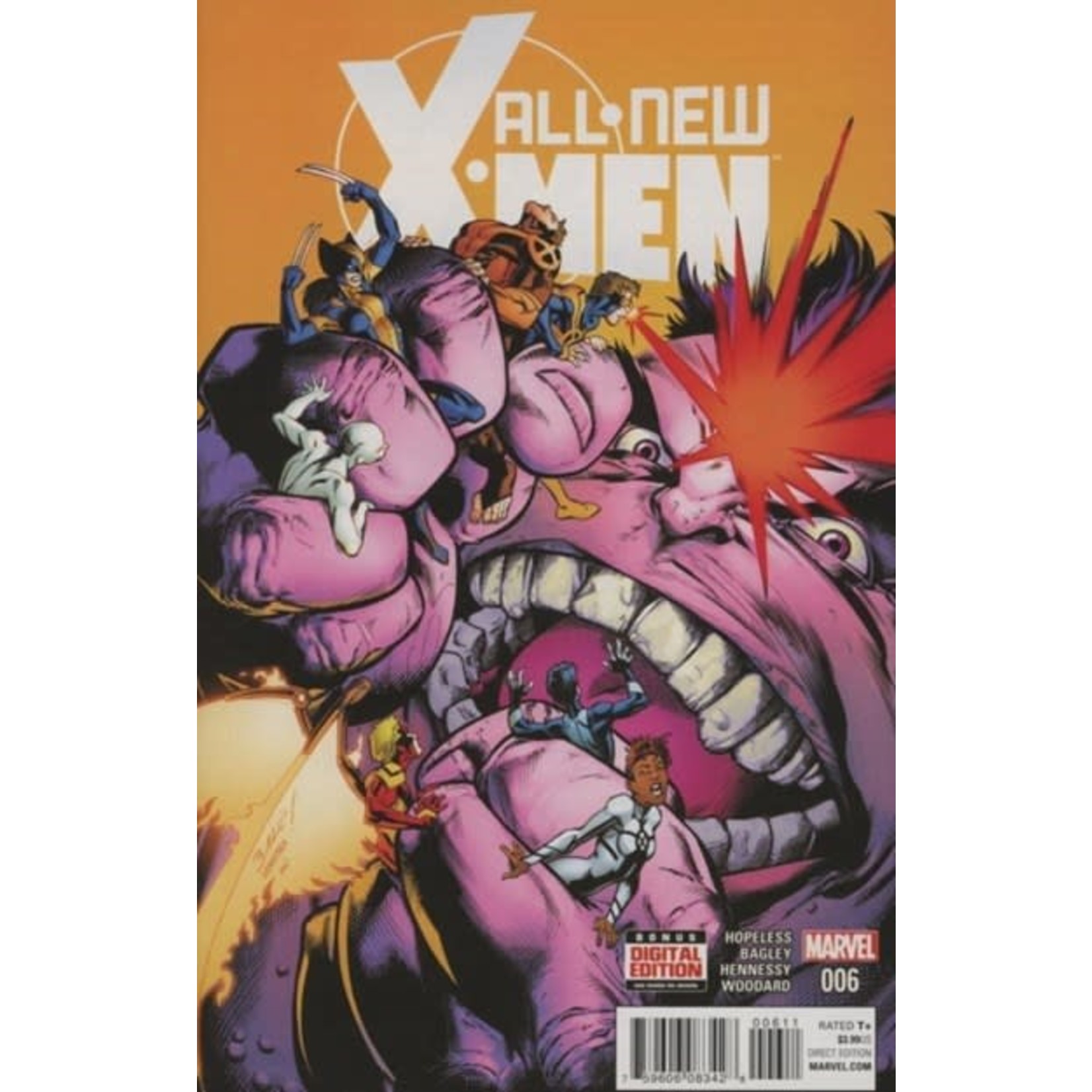 Marvel Comics All New X-Men 2016 #6
