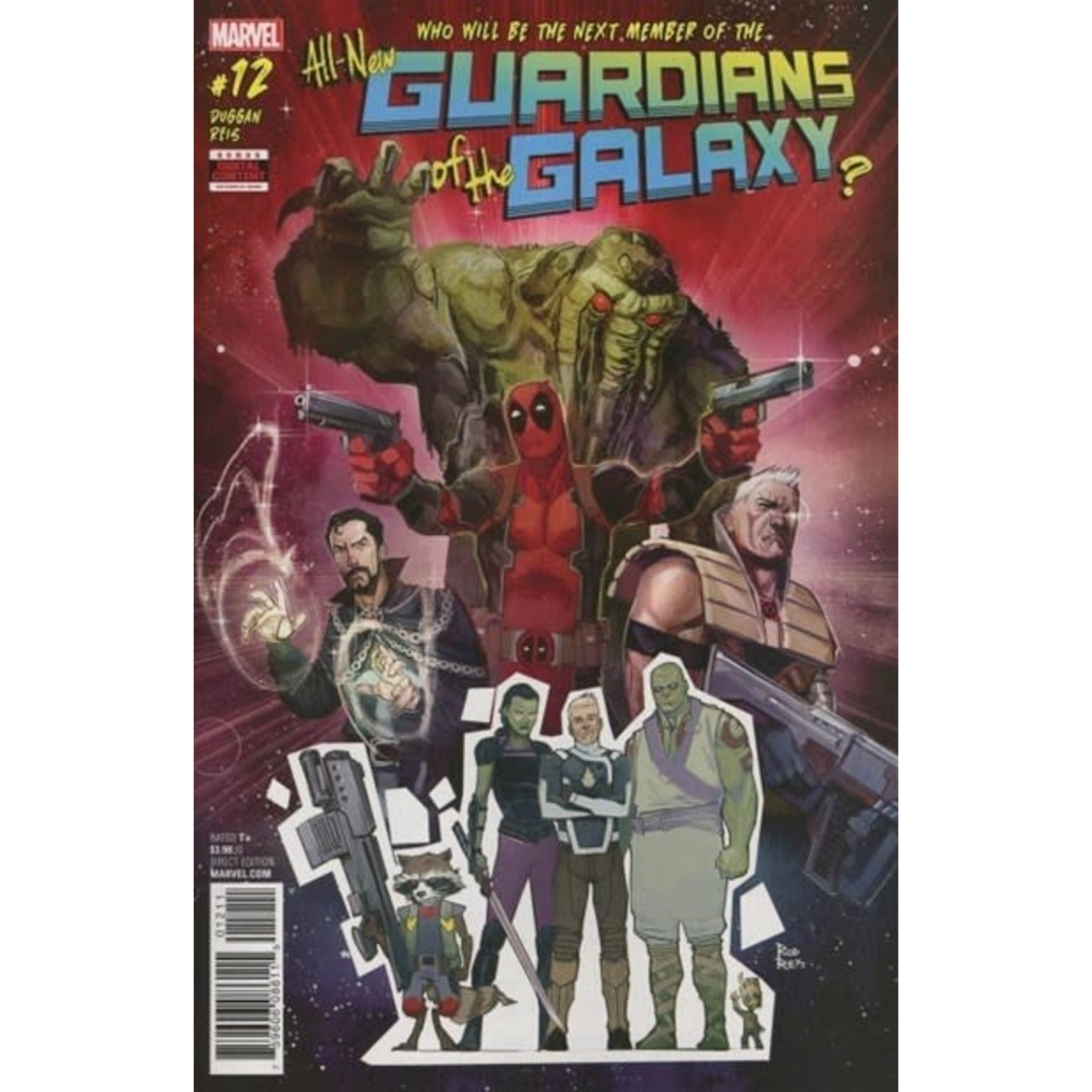Marvel Comics All-New Guardians of the Galaxy 2017 #12