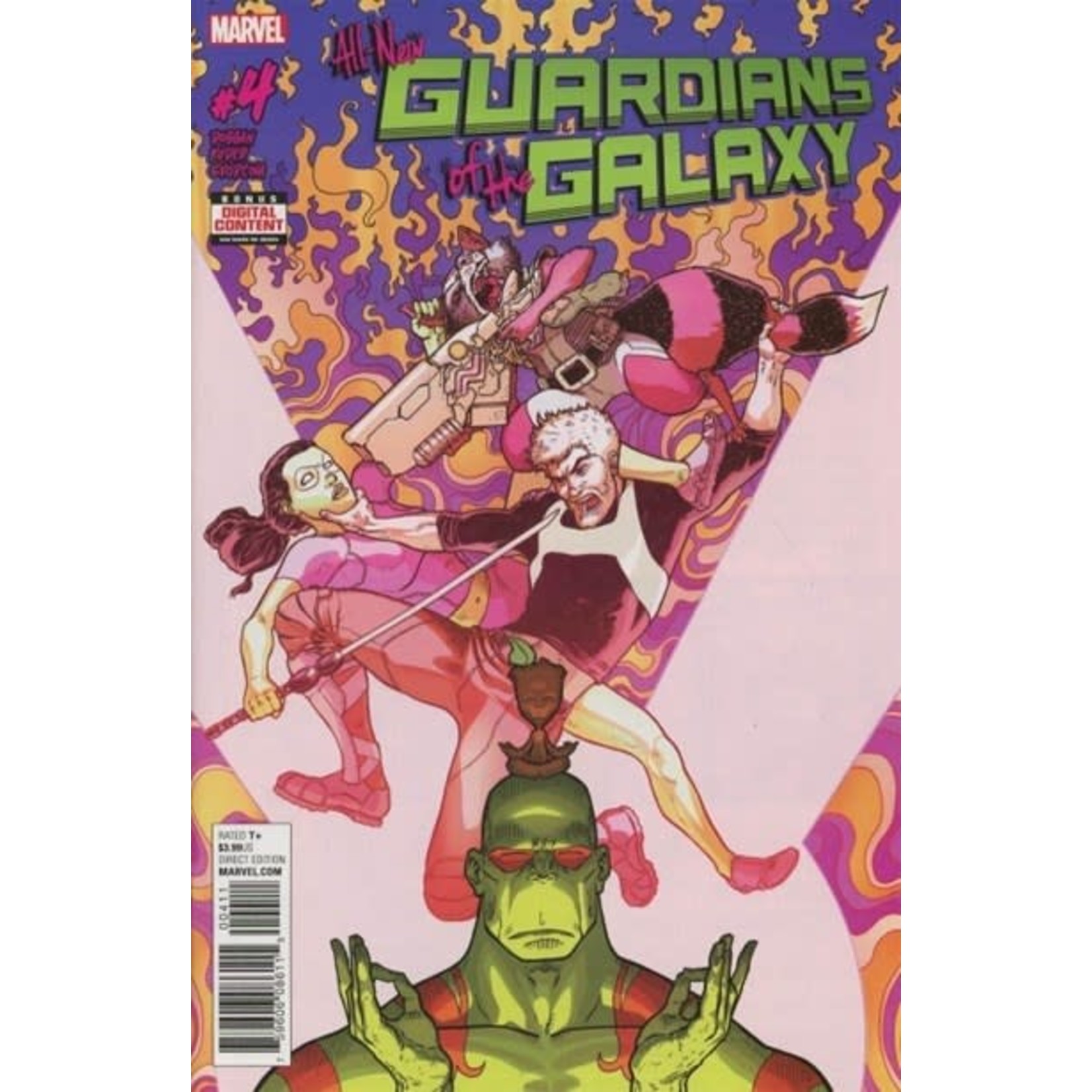 Marvel Comics All-New Guardians of the Galaxy 2017 #4