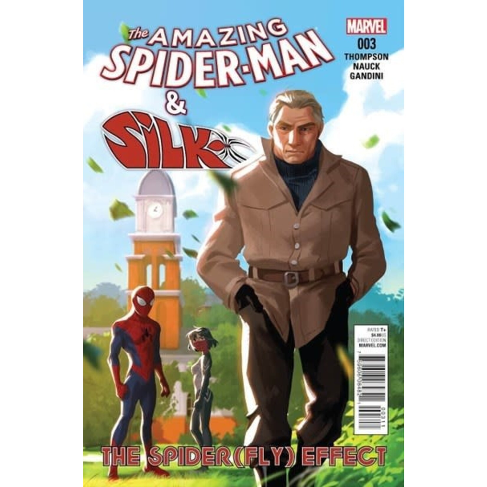 Marvel Comics Amazing Spider-man and silk spiderfly effect 2016 #3