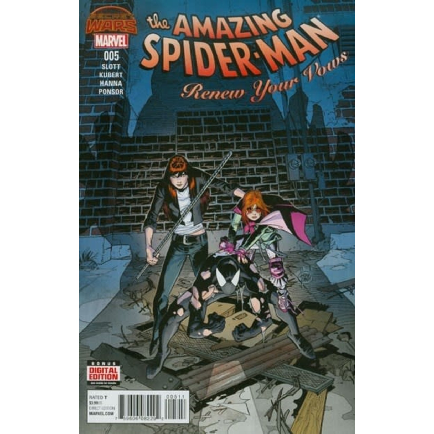 Marvel Comics Amazing Spider-Man Renew Your Vows 2015 #5