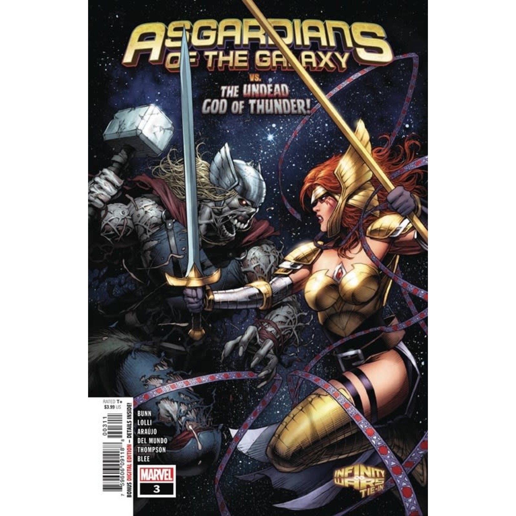 Marvel Comics Asgardians of the Galaxy 2018 #3