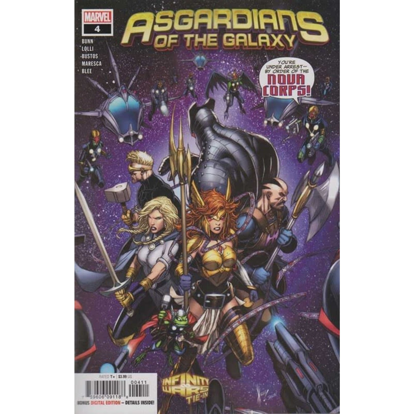 Marvel Comics Asgardians of the Galaxy 2018 #4