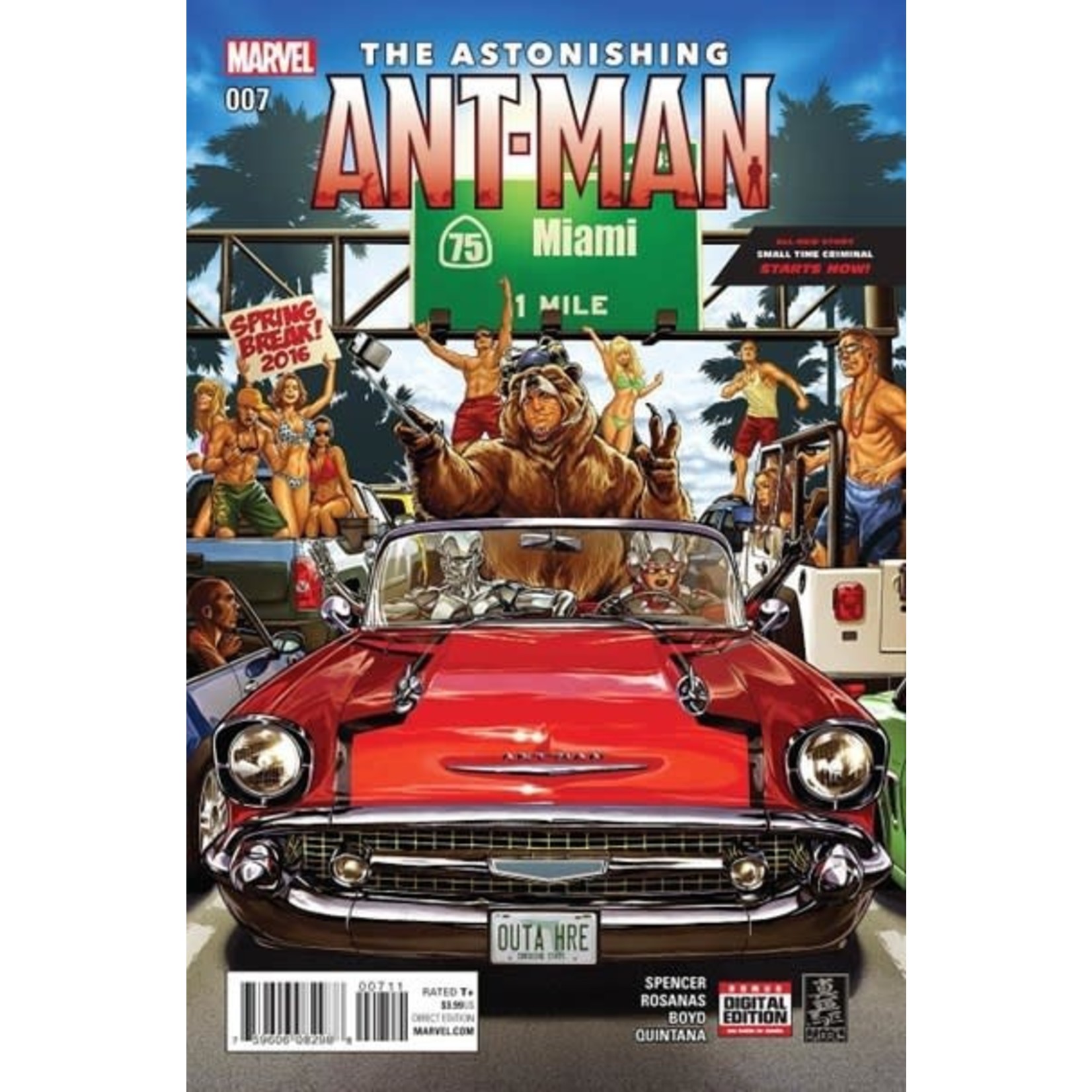 Marvel Comics Astonishing Ant-Man 2016 #7