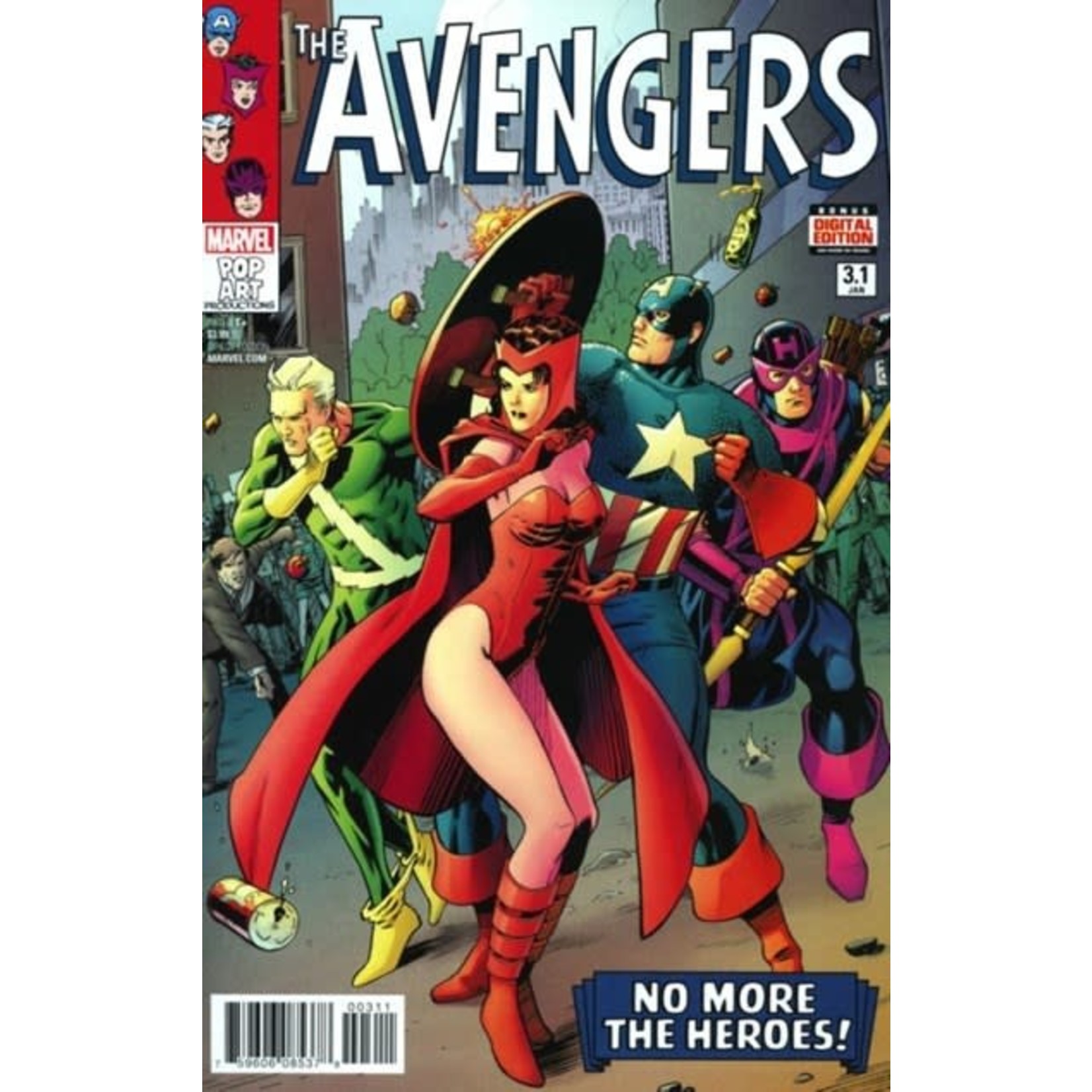 Marvel Comics Avengers 2016 #3.1