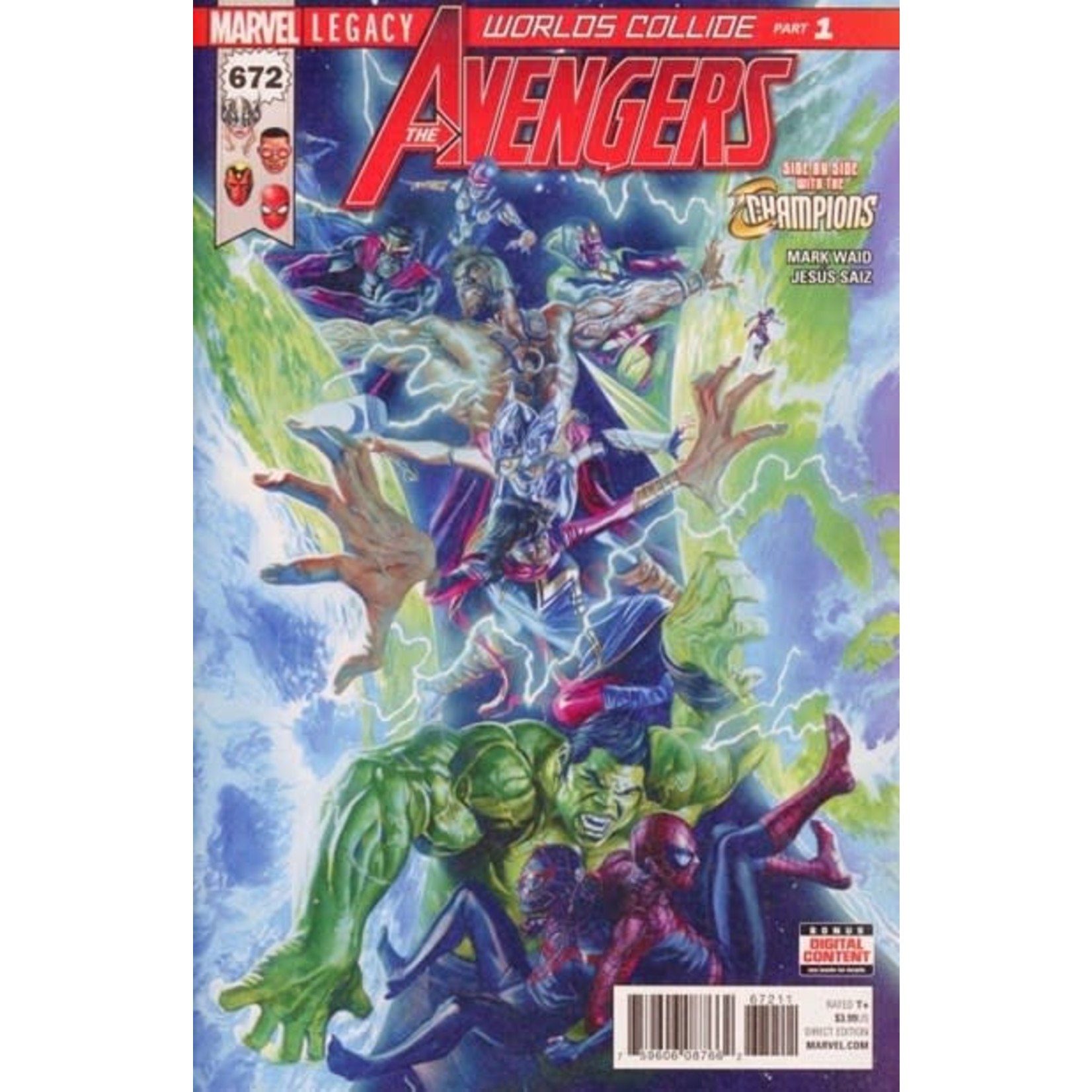 Marvel Comics Avengers 2017 #672