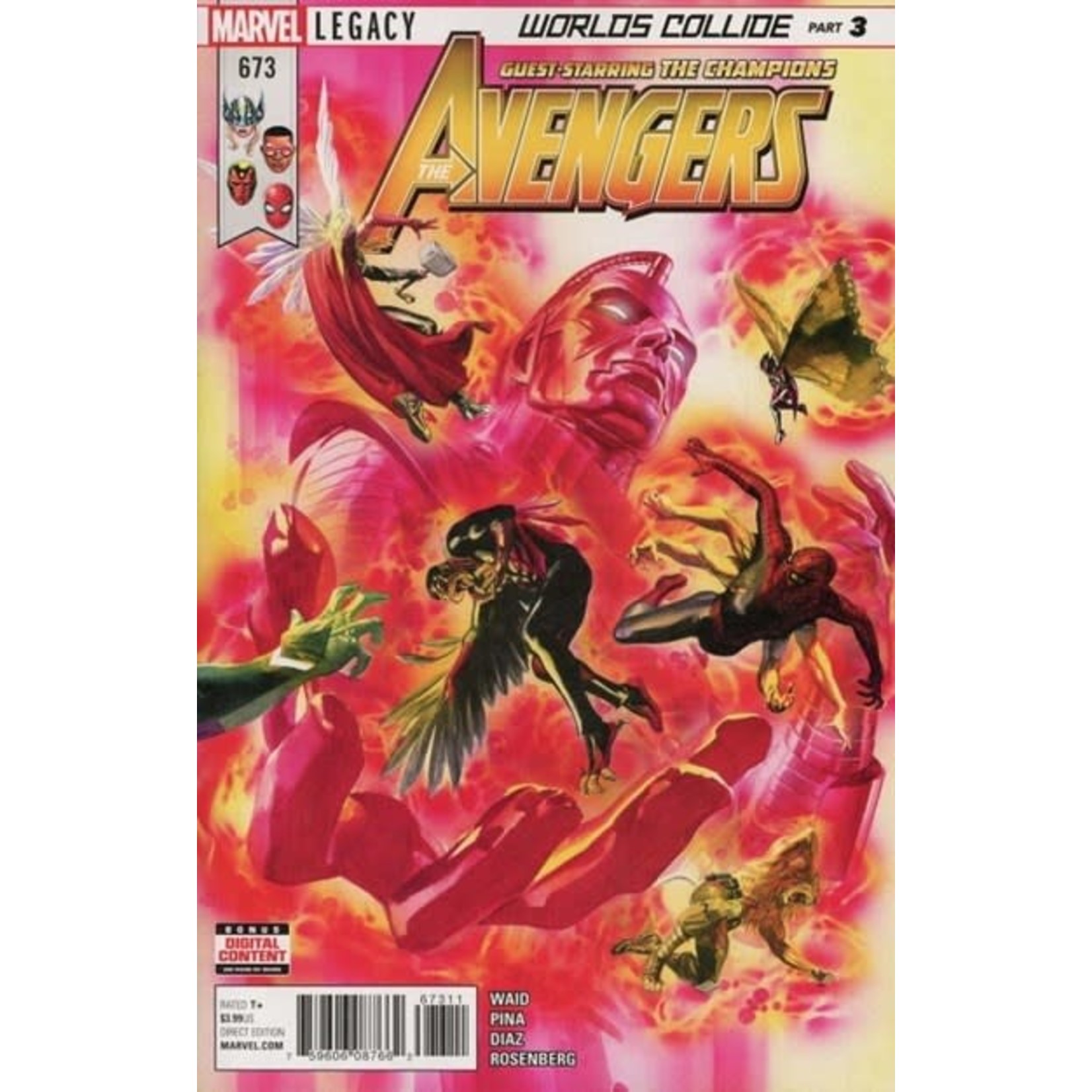 Marvel Comics Avengers 2017 #673