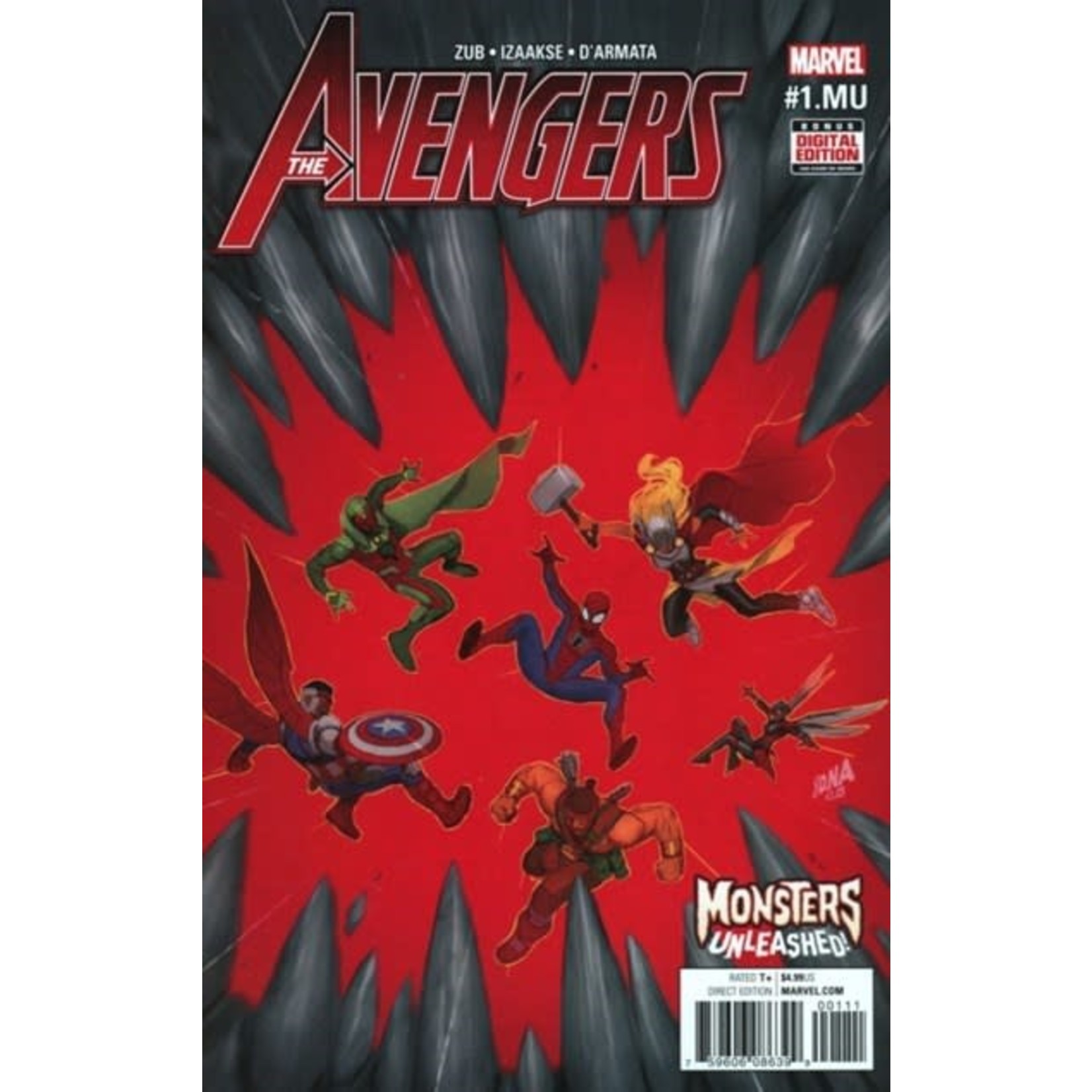 Marvel Comics Avengers MU 2017 #1