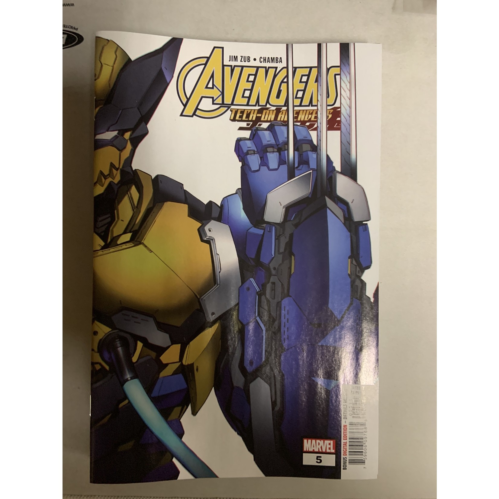 Marvel Comics Avengers Tech-On 2021 #5