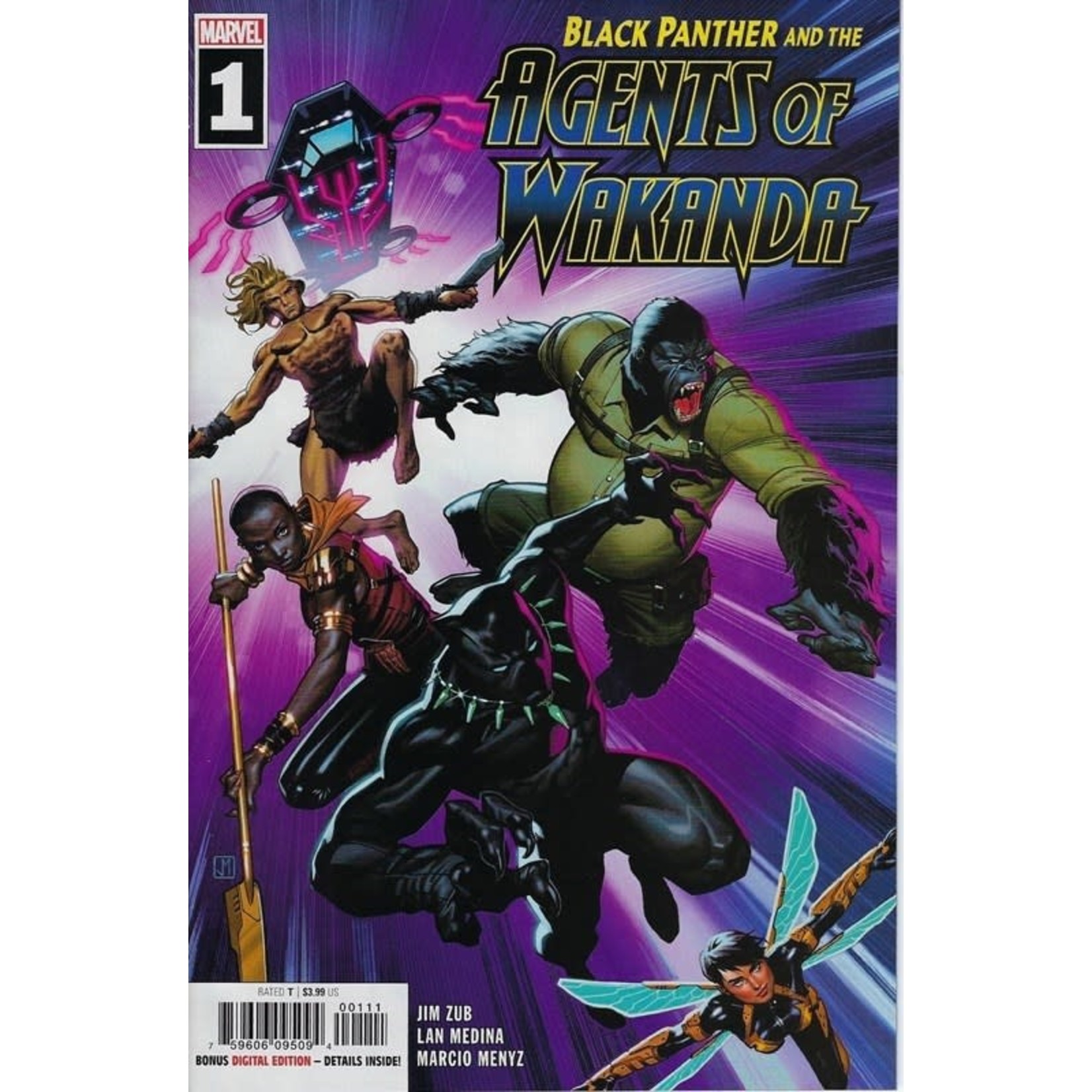 Marvel Comics Black Panther and the Agents of Wakanda 2019 #1
