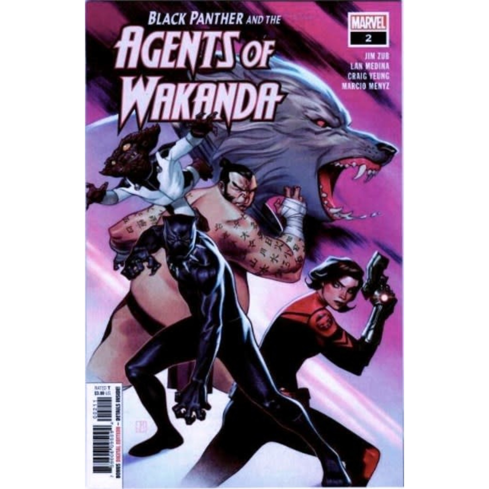 Marvel Comics Black Panther and the Agents of Wakanda 2019 #2