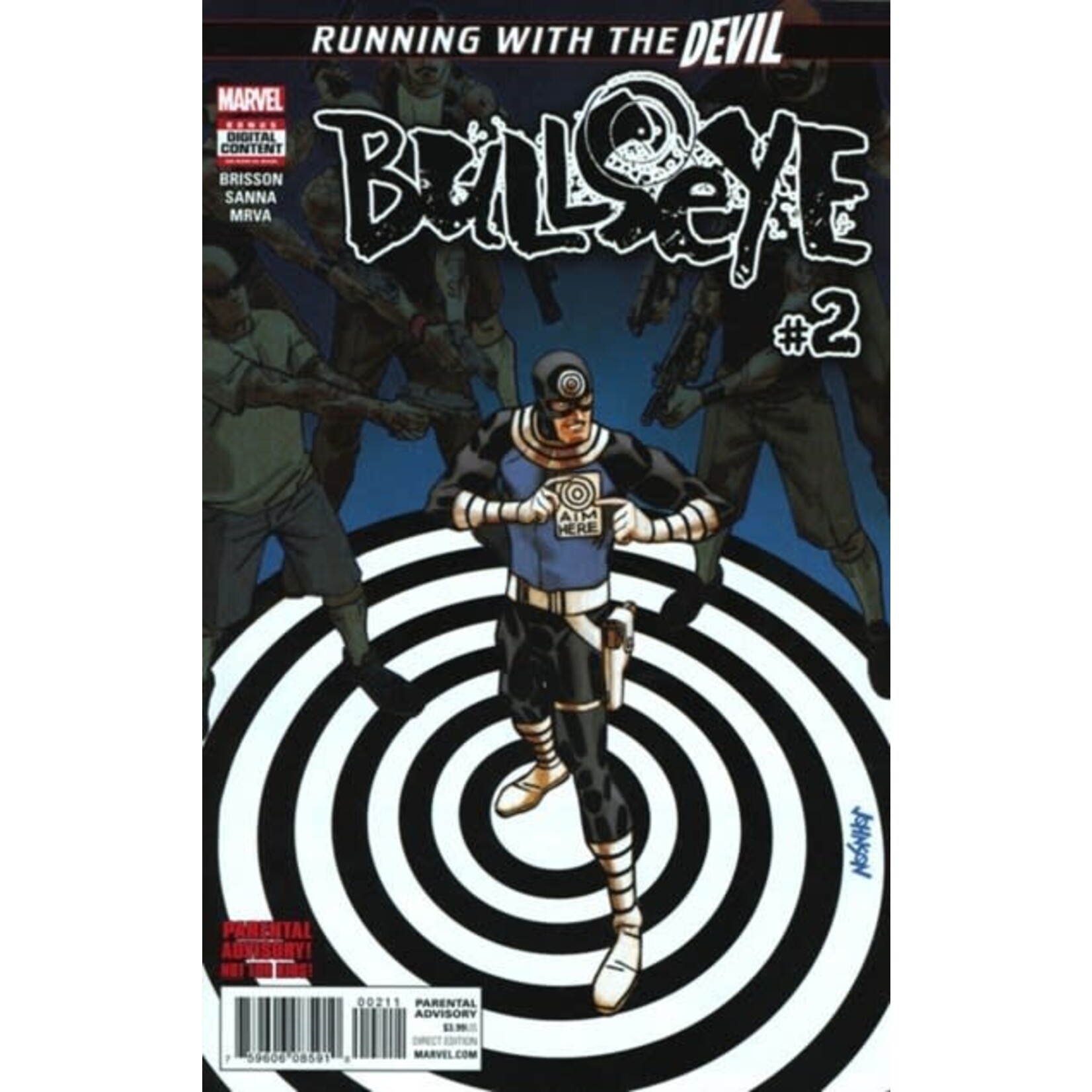 Marvel Comics Bullseye (of 5) 2017 #2