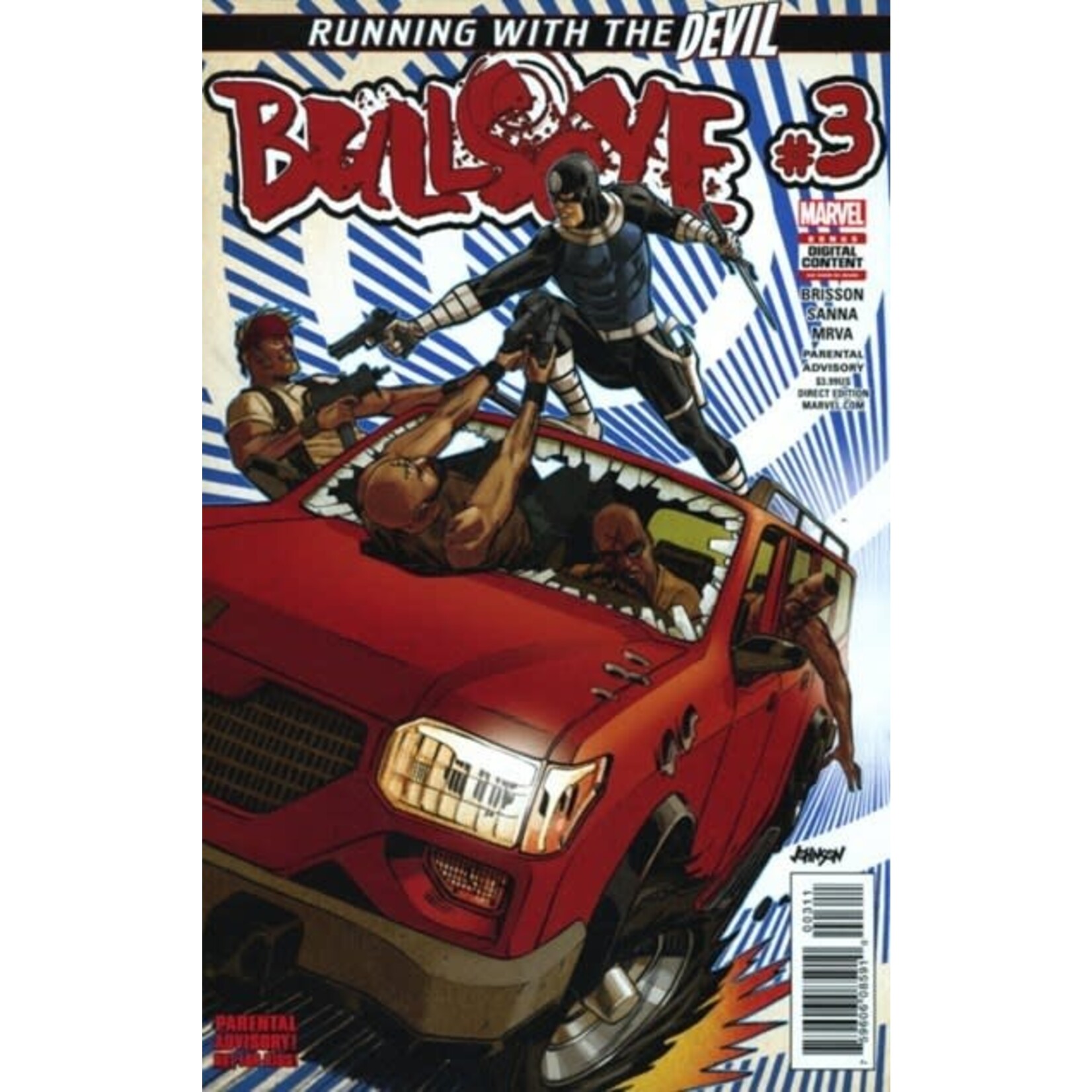 Marvel Comics Bullseye (of 5) 2017 #3