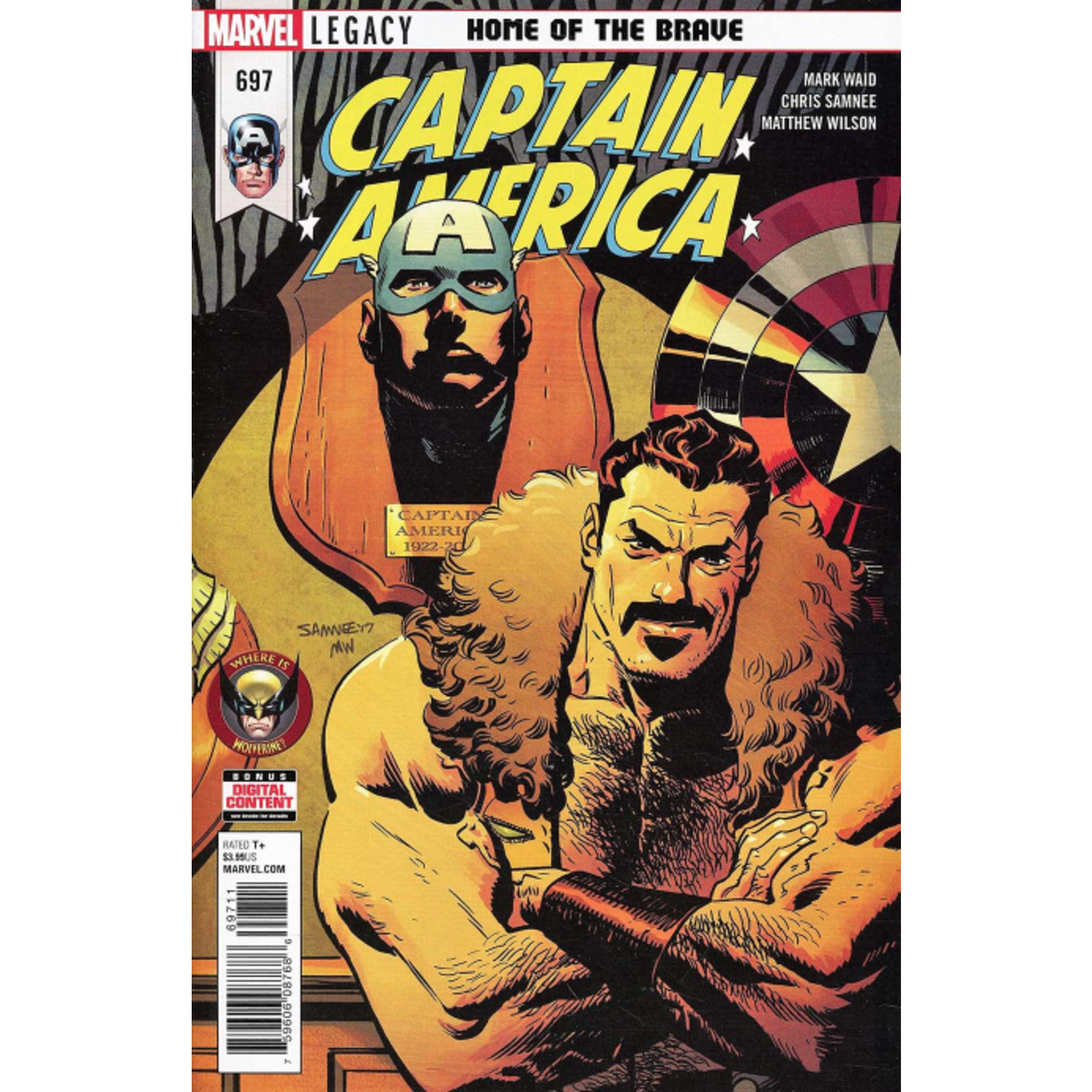 Marvel Comics Captain America 2017 #697