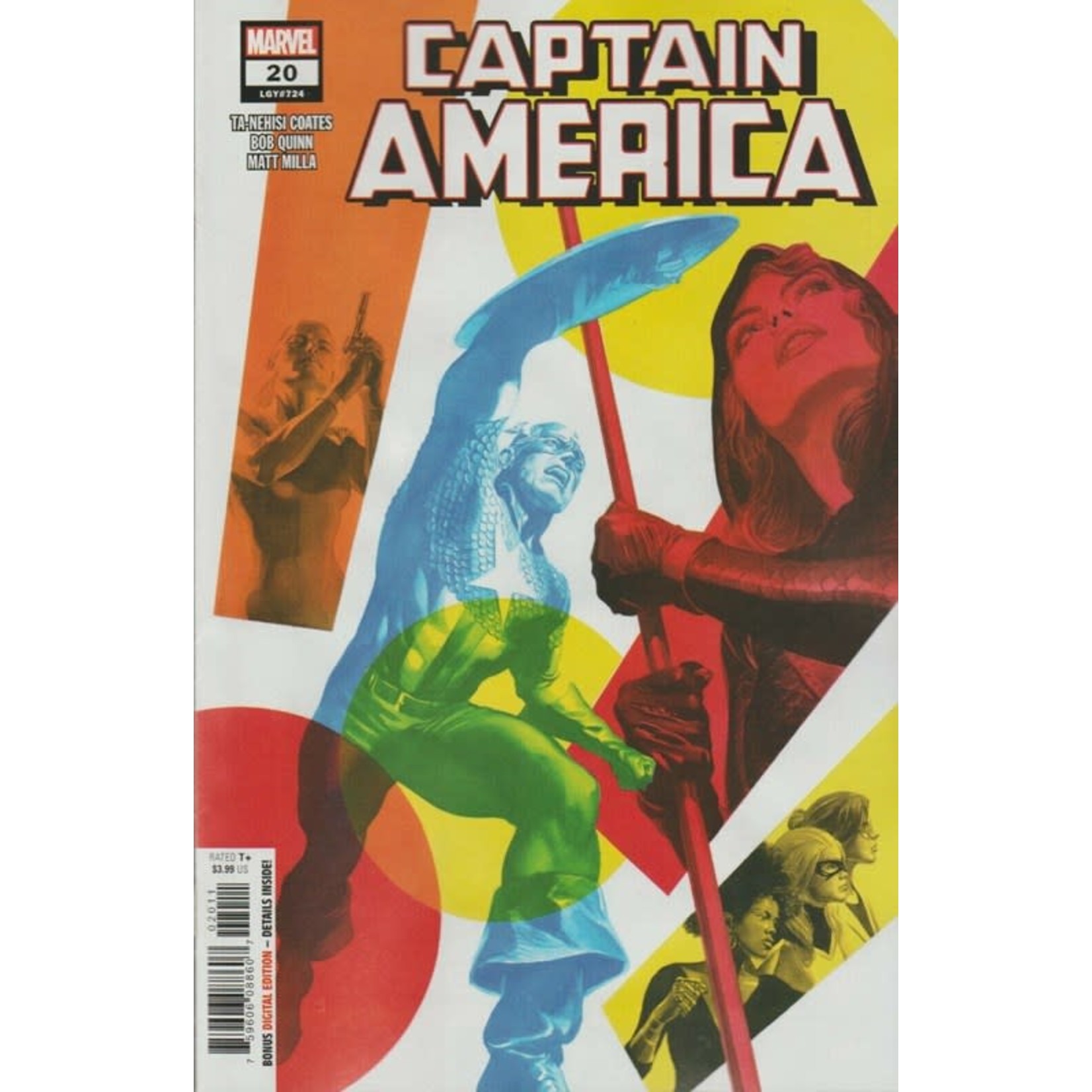 Marvel Comics Captain America 2018 #20