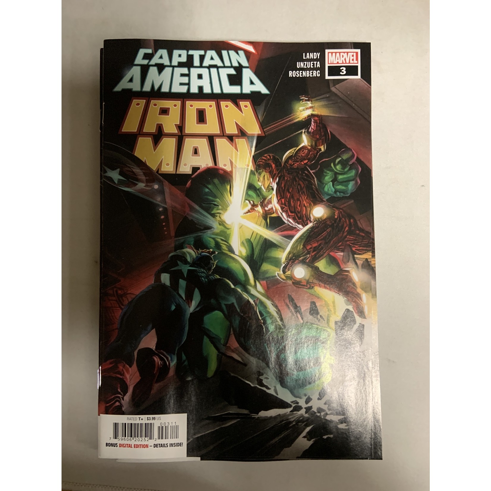 Marvel Comics Captain America Iron Man 2021 #3