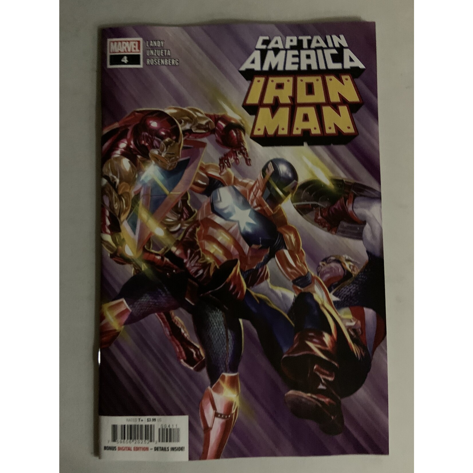 Marvel Comics Captain America Iron Man 2021 #4