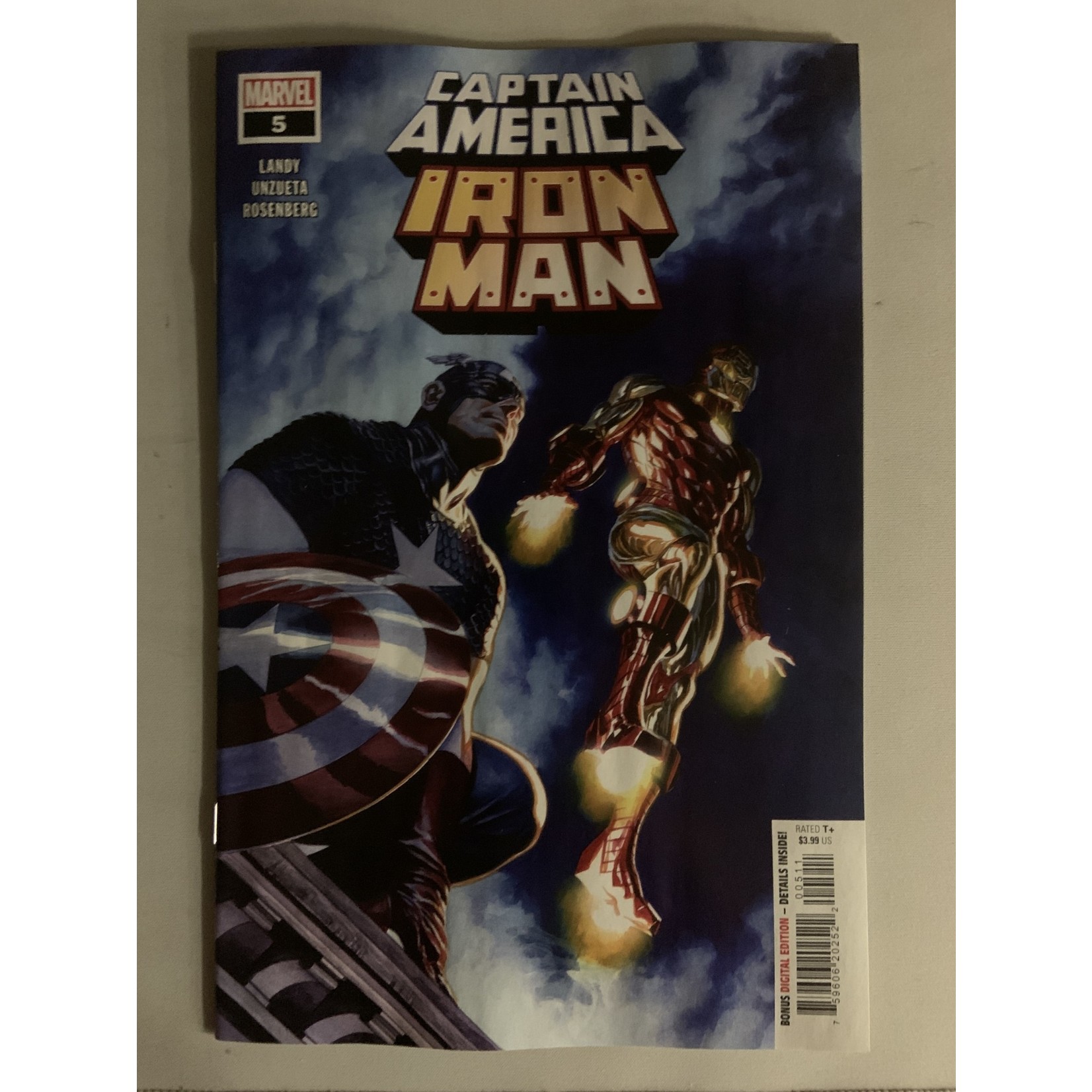 Marvel Comics Captain America Iron Man 2021 #5