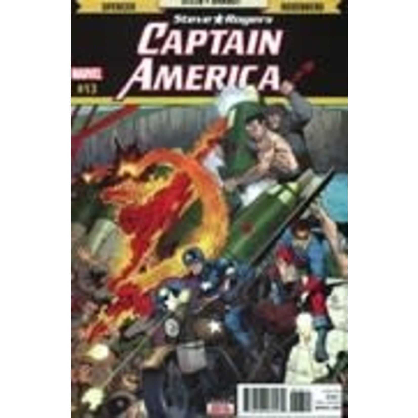 Marvel Comics Captain America: Steve Rogers 2016 #13