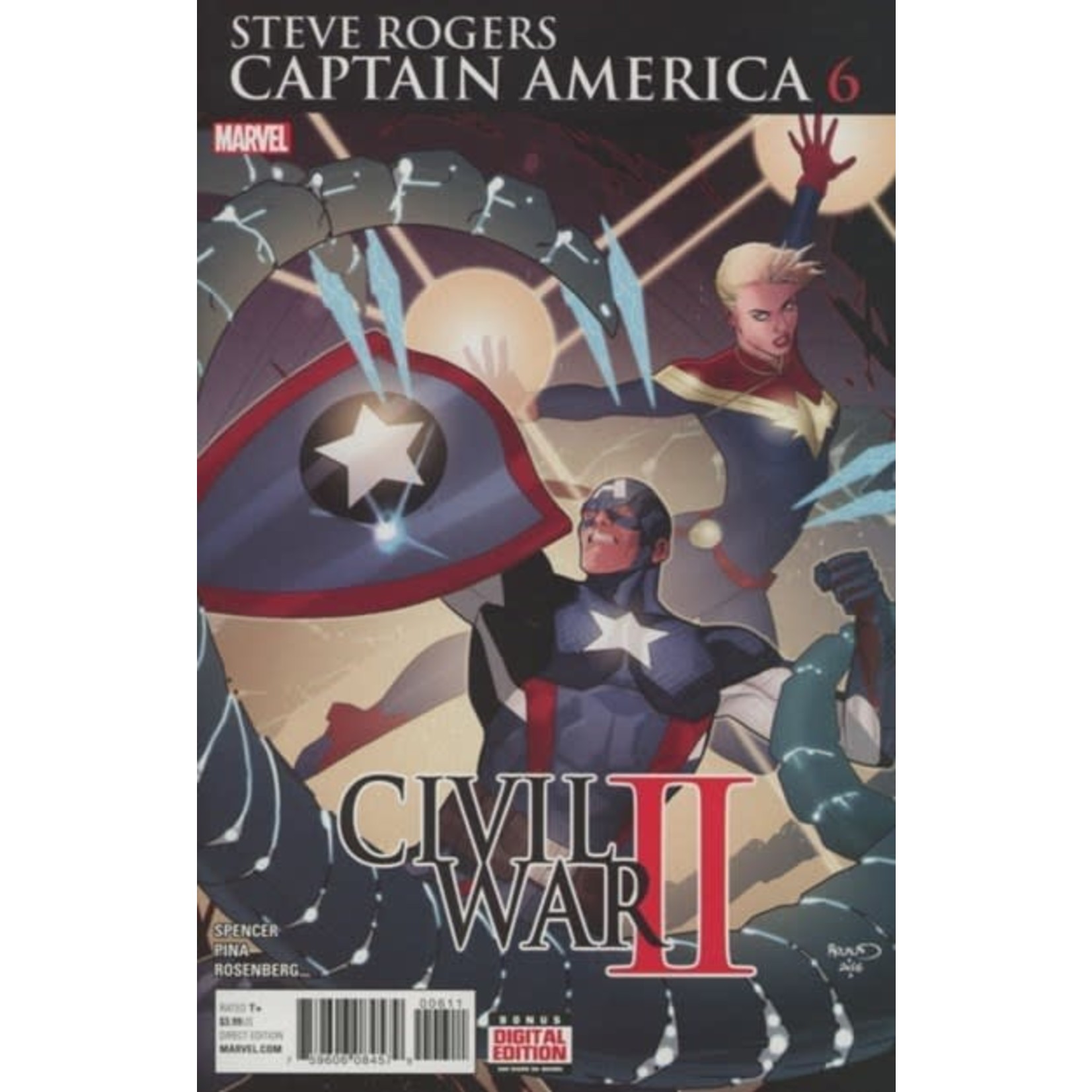 Marvel Comics Captain America: Steve Rogers 2016 #6