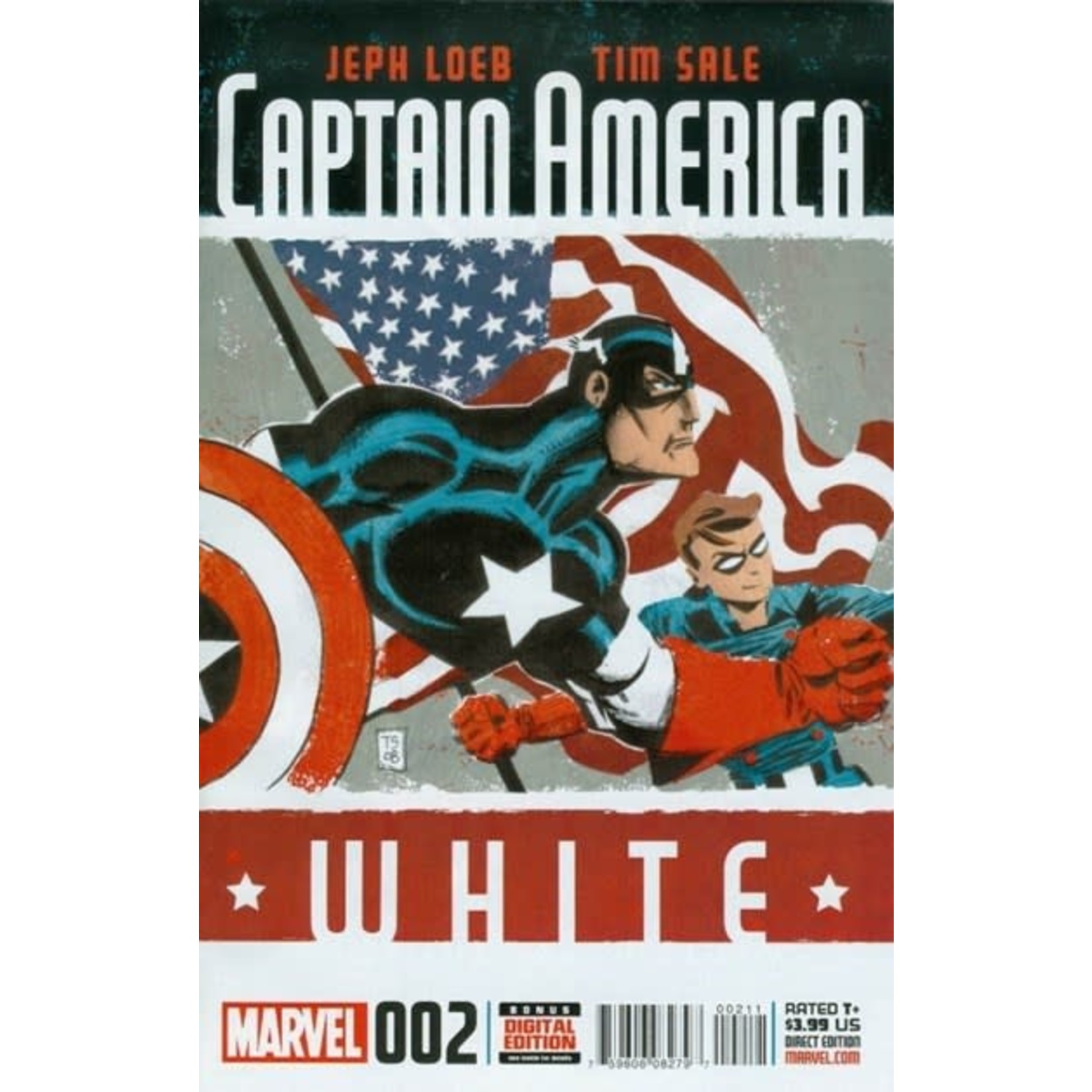 Marvel Comics Captain America: White 2015 #2