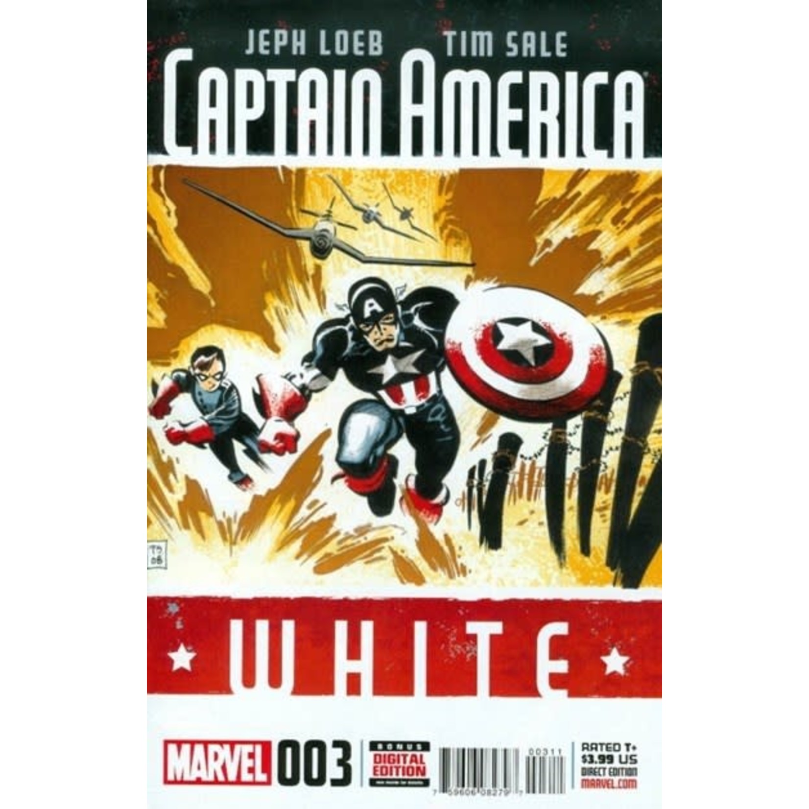 Marvel Comics Captain America: White 2015 #3