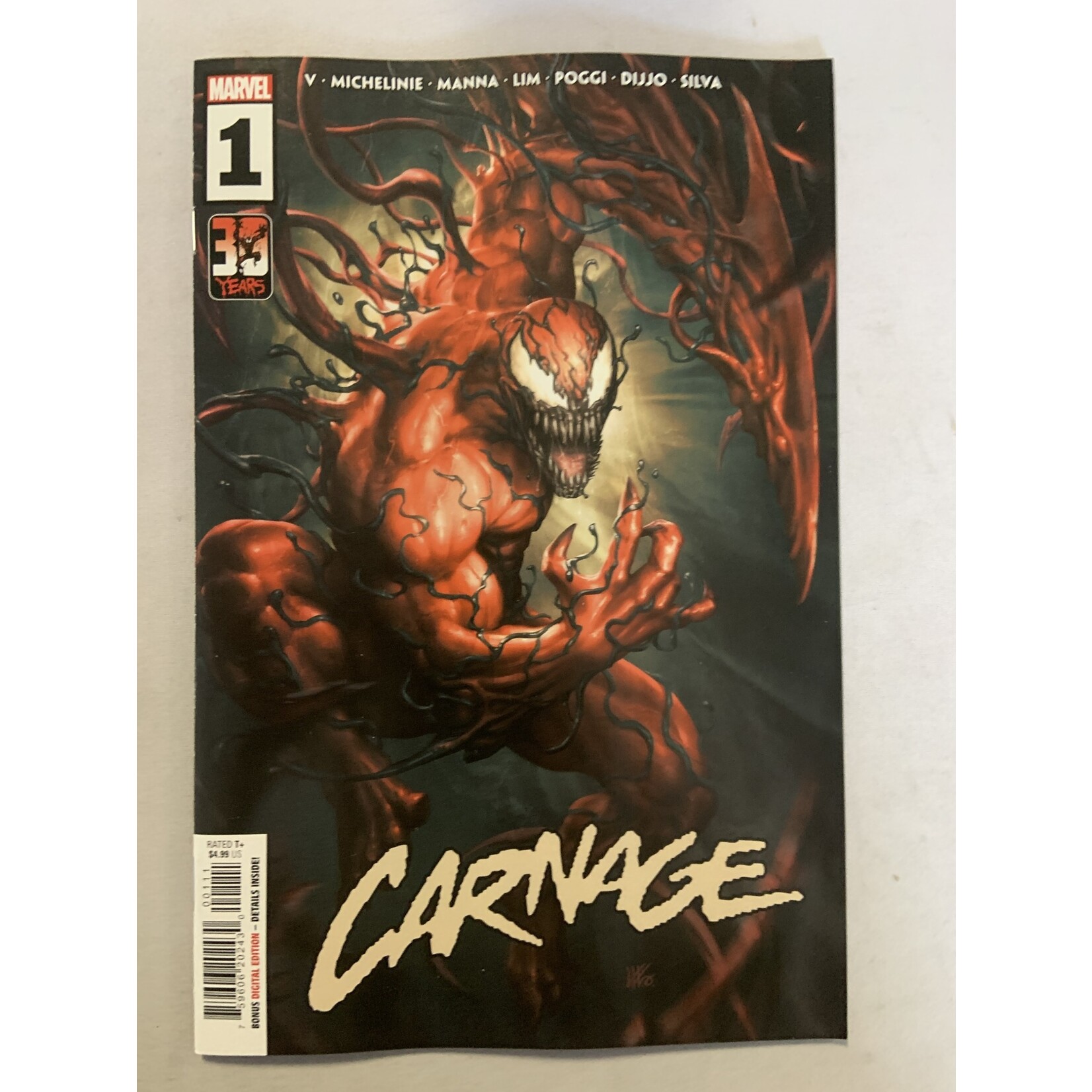 Marvel Comics Carnage 2022 #1