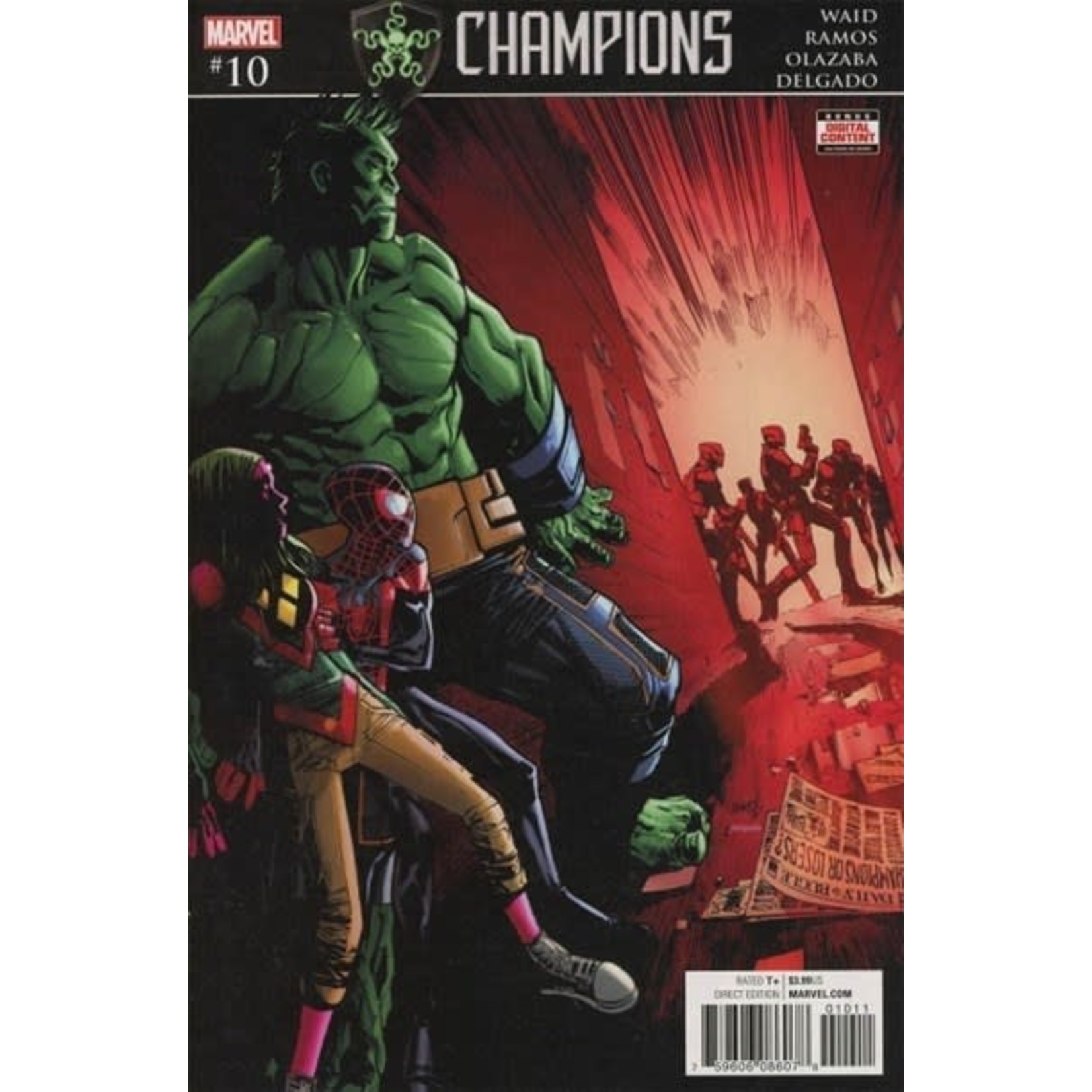 Marvel Comics Champions 2017 #10