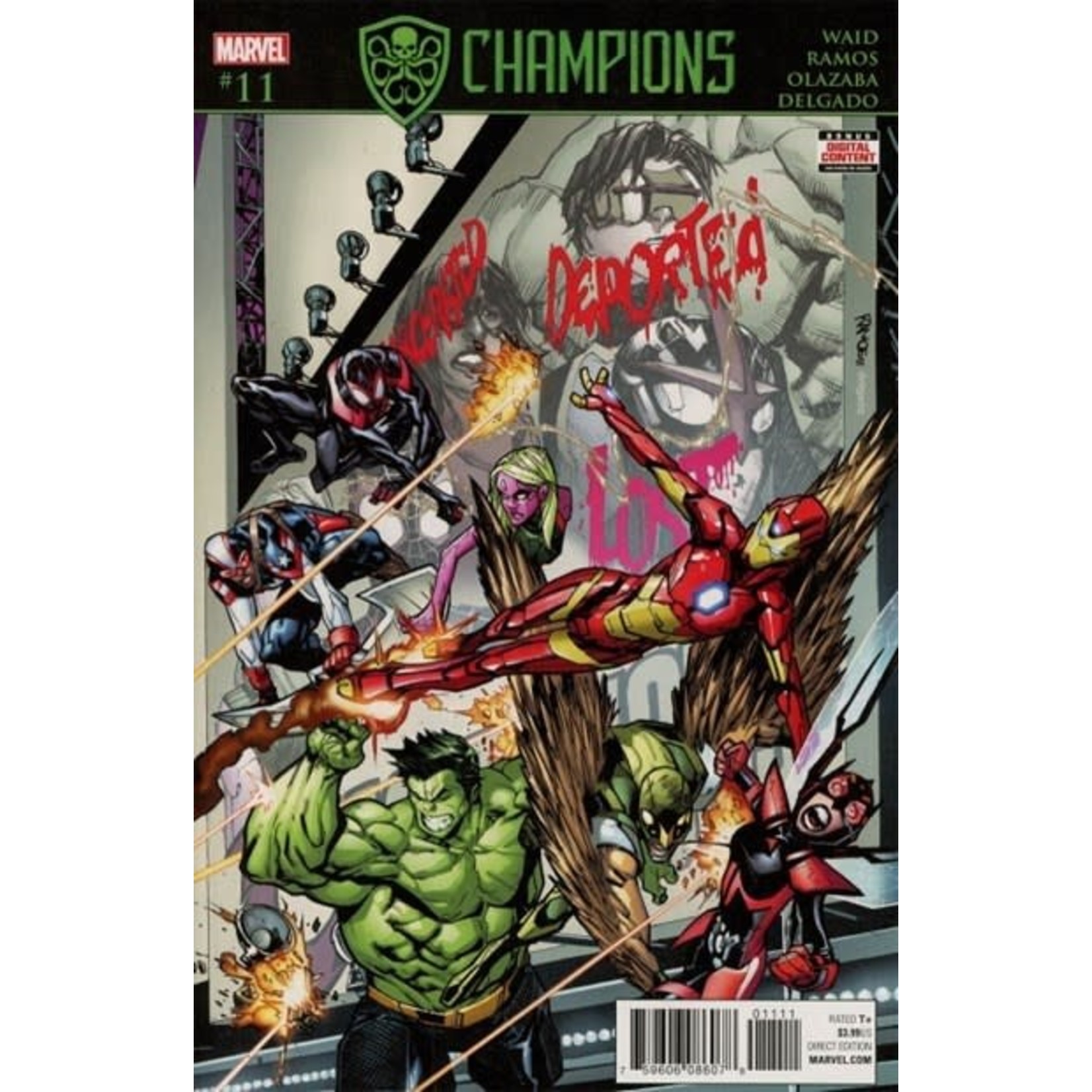 Marvel Comics Champions 2017 #11