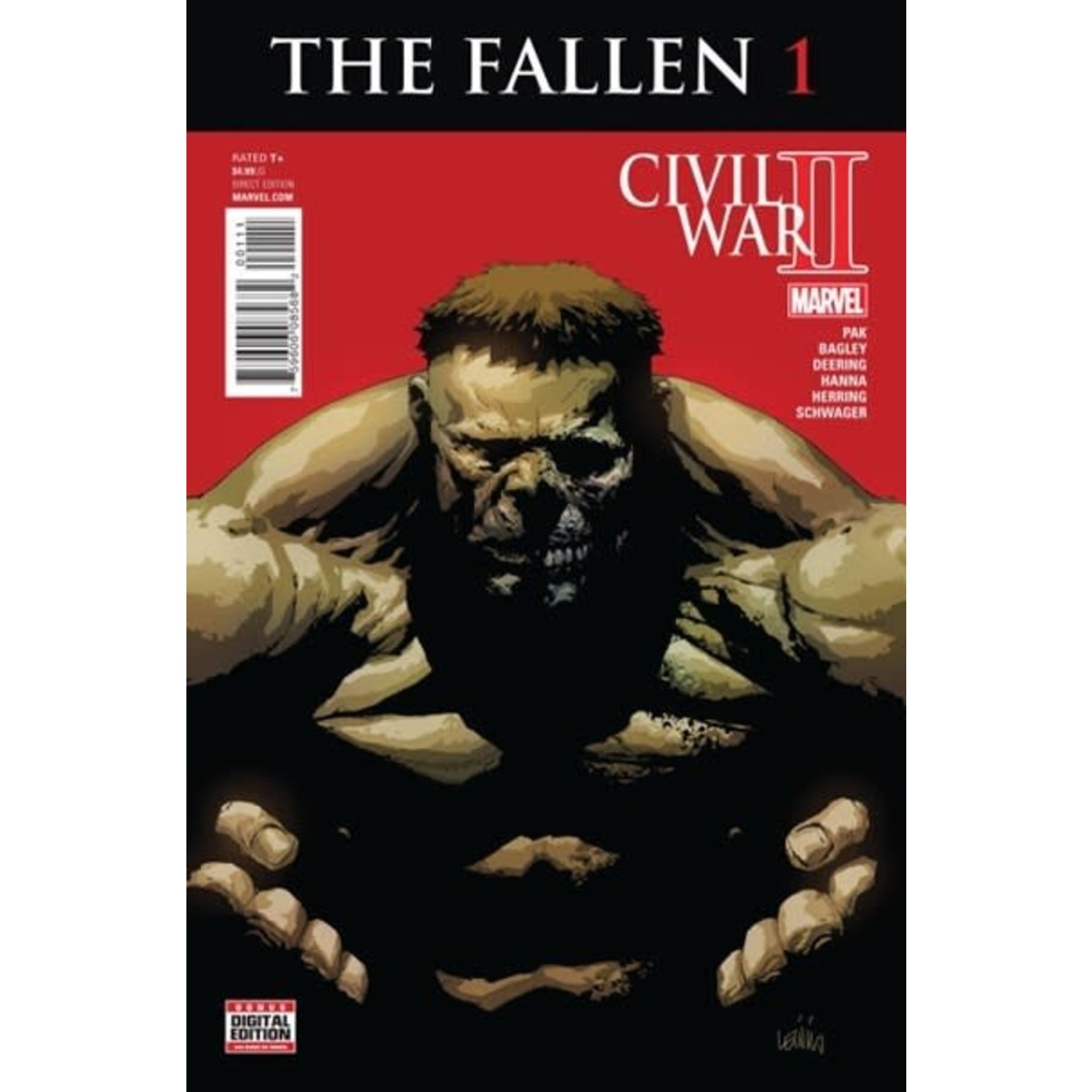 Marvel Comics Civil War II #1 The Fallen
