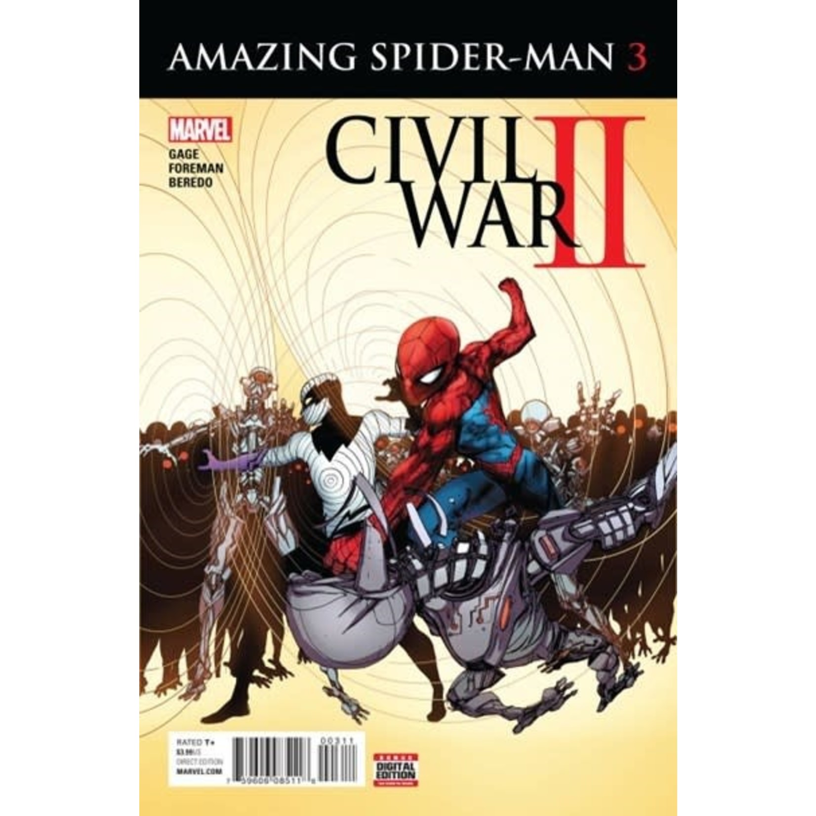 Marvel Comics Civil War II #3 Amazing Spider-Man