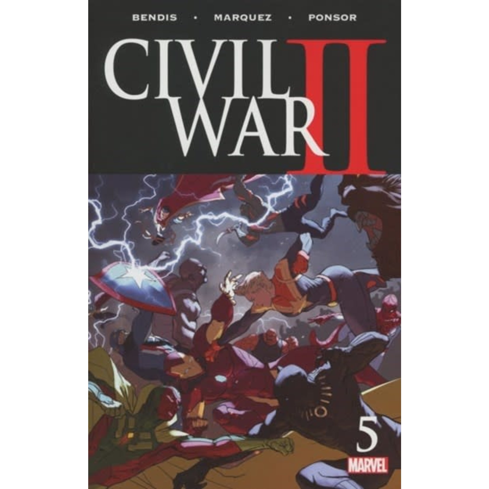 Marvel Comics Civil War II #5