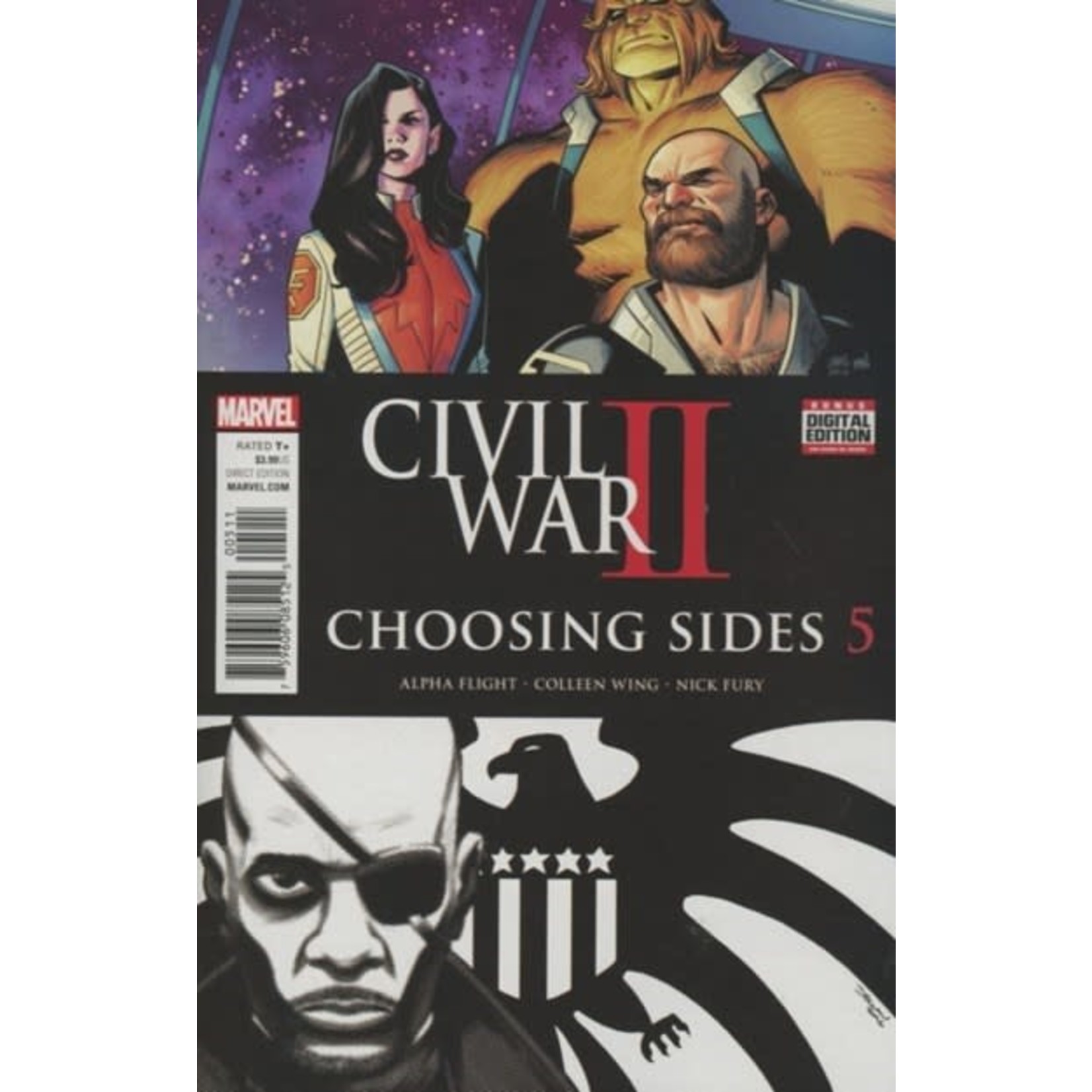 Marvel Comics Civil War II #5 Choosing Side