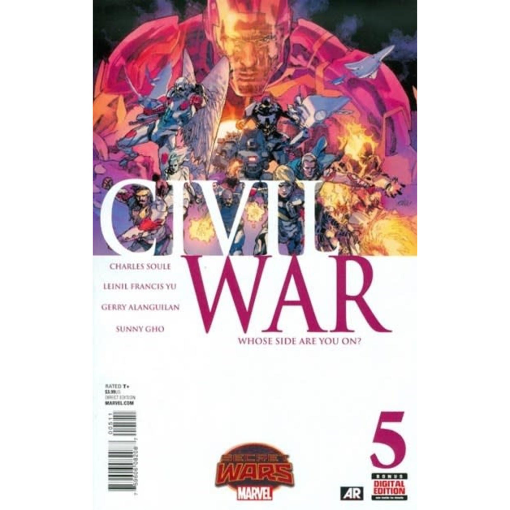 Marvel Comics Civil War SWA #5